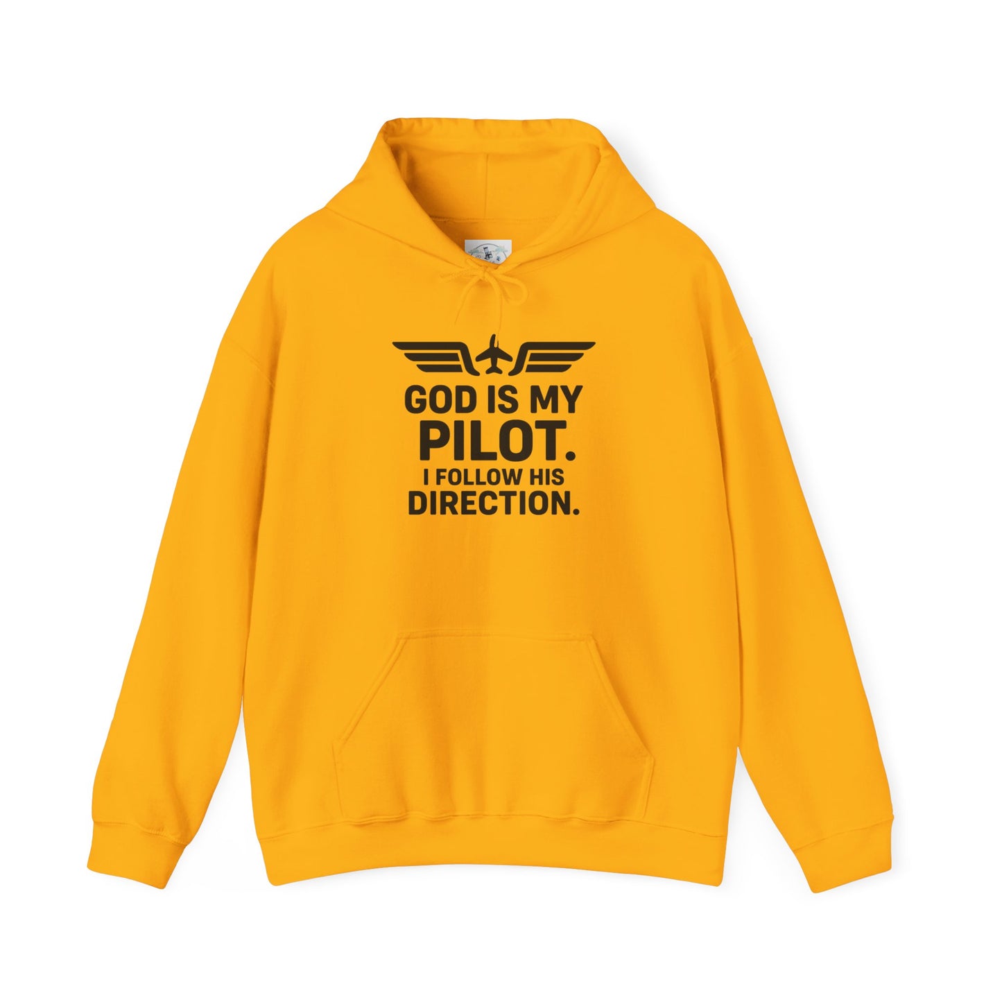 God Is My Pilot hoodie | Faith Pilot Sweatshirt, Aviation Christian Apparel