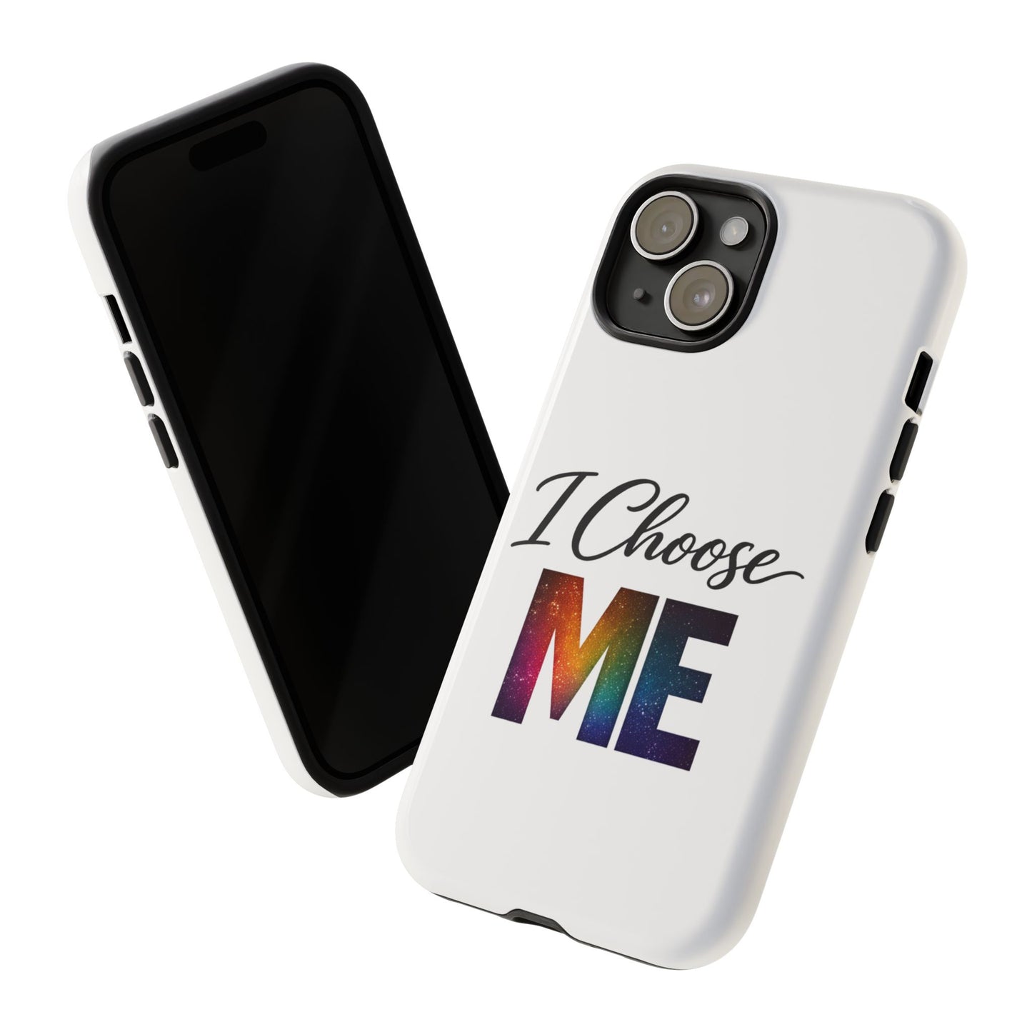 I Choose ME iPhone case | empowerment mobile cover, self-love design
