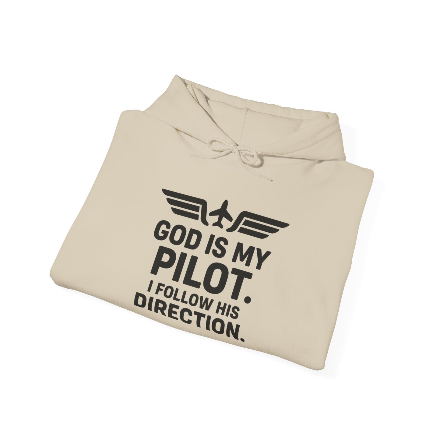 God Is My Pilot hoodie | Faith Pilot Sweatshirt, Aviation Christian Apparel
