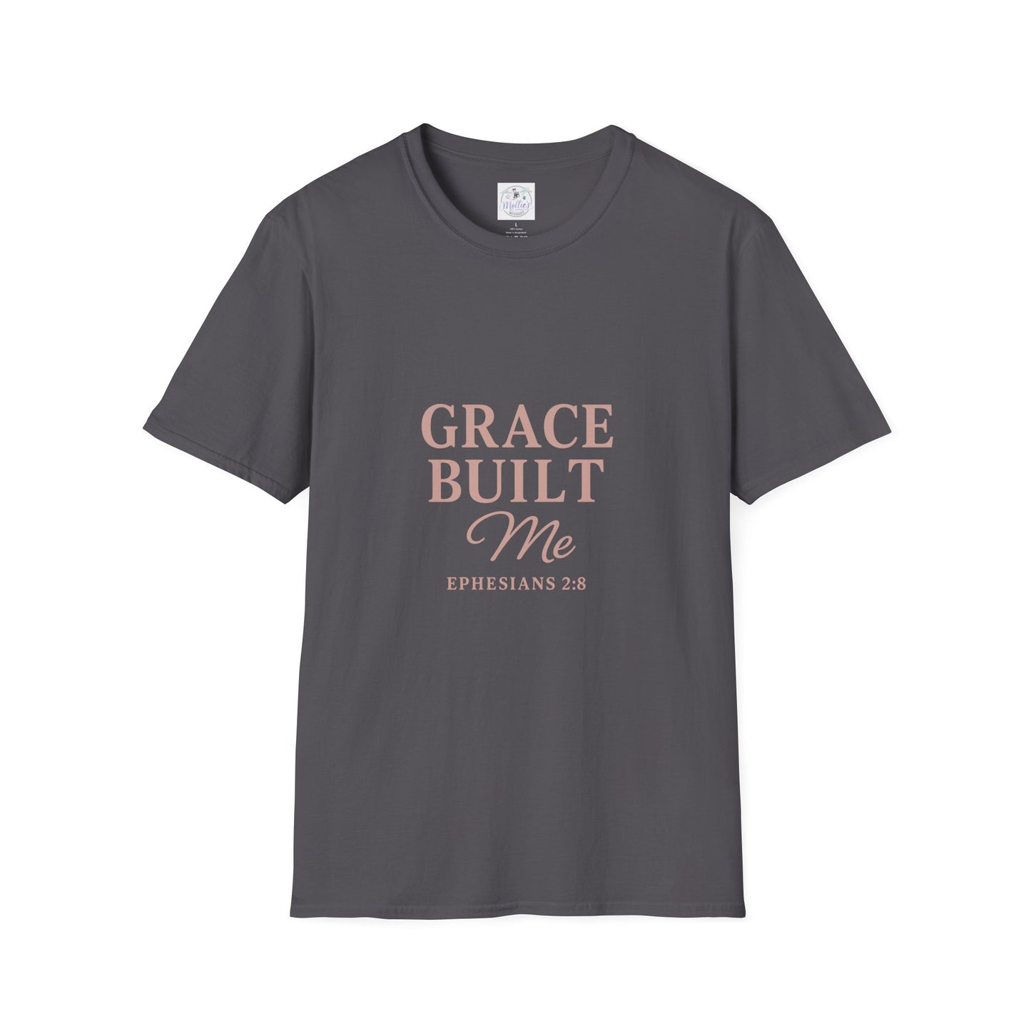"Grace Built" T-Shirt | Inspirational Christian Graphic Tee