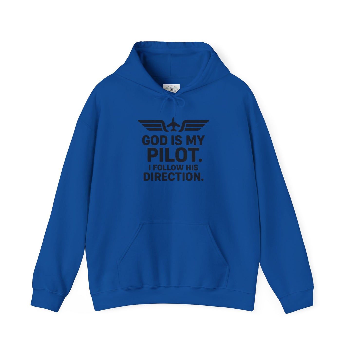 God Is My Pilot hoodie | Faith Pilot Sweatshirt, Aviation Christian Apparel