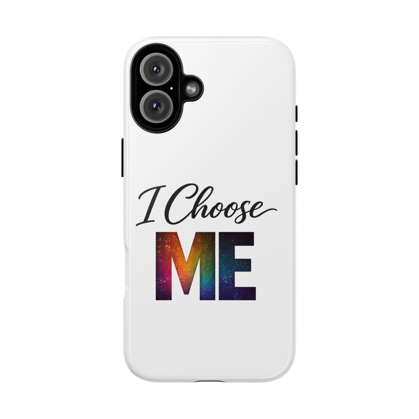 I Choose ME iPhone case | empowerment mobile cover, self-love design