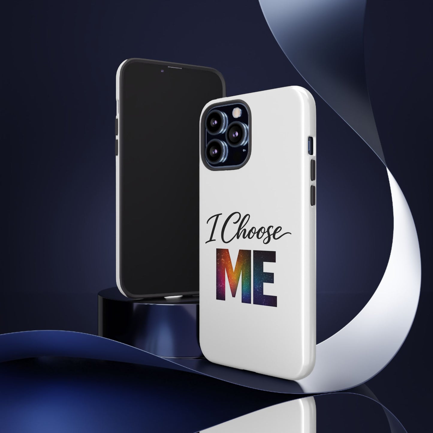I Choose ME iPhone case | empowerment mobile cover, self-love design