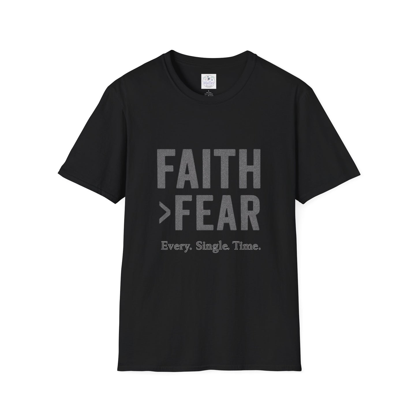 "Faith Over Fear" T-Shirt | Inspirational Christian Tee