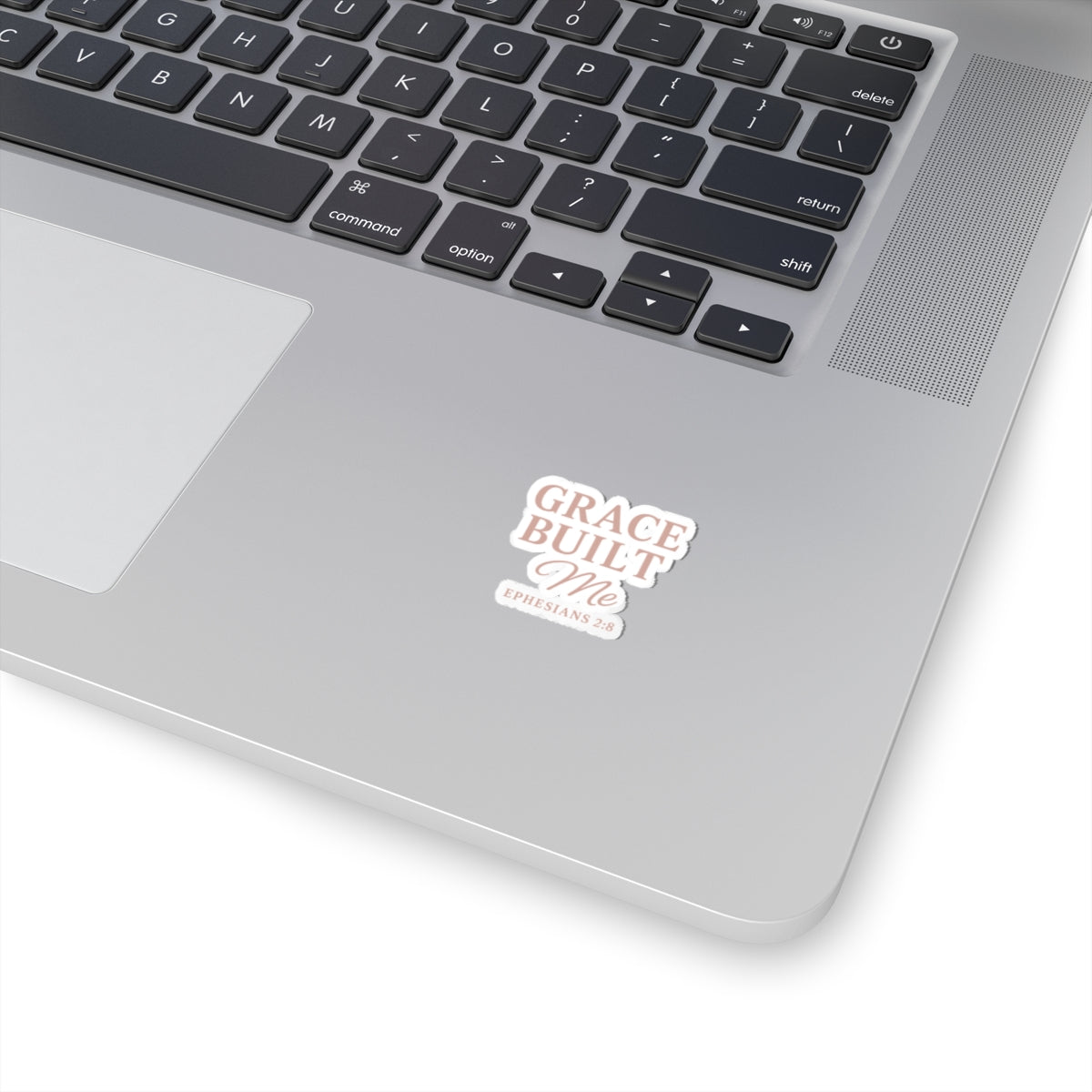 Grace Built Me Sticker | Christian Scripture Vinyl Decal | Ephesians 2:8