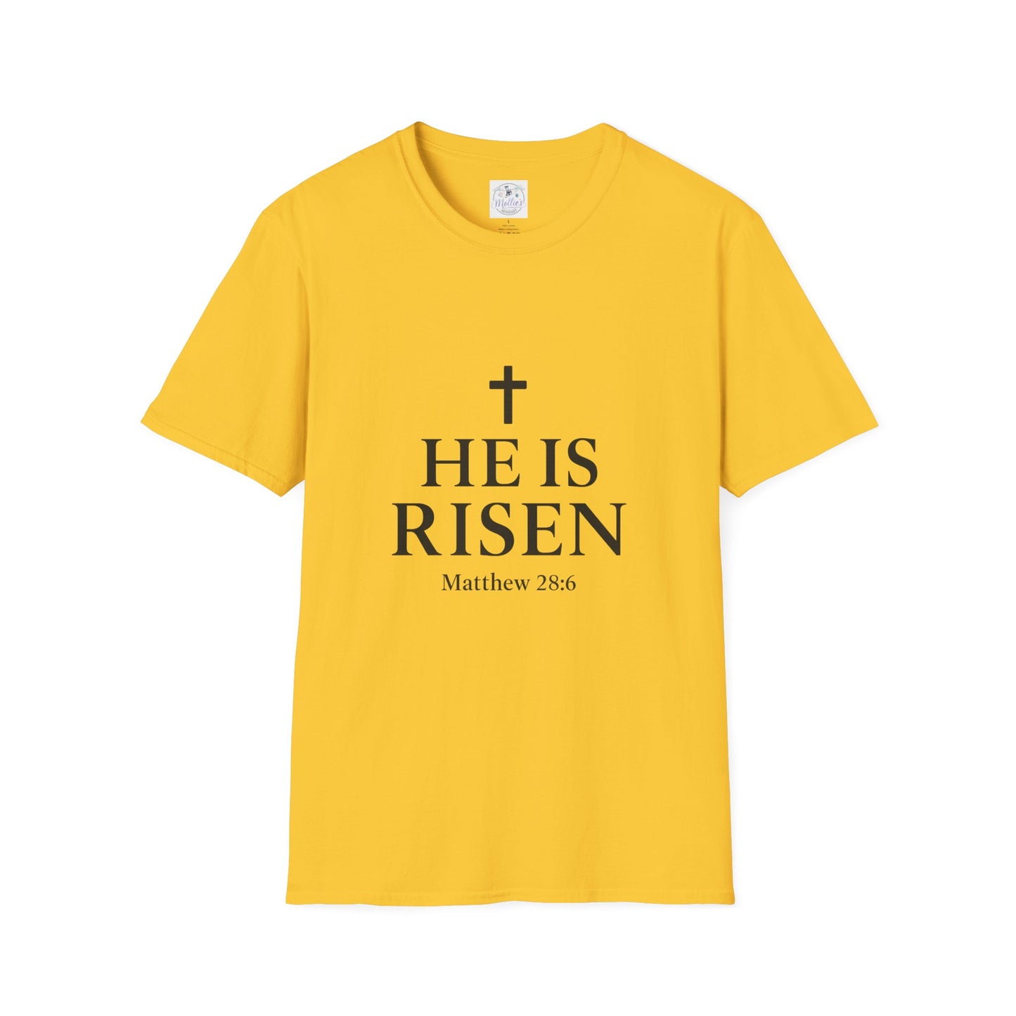 "He Is Risen" T-Shirt | Inspirational Christian Resurrection Tee