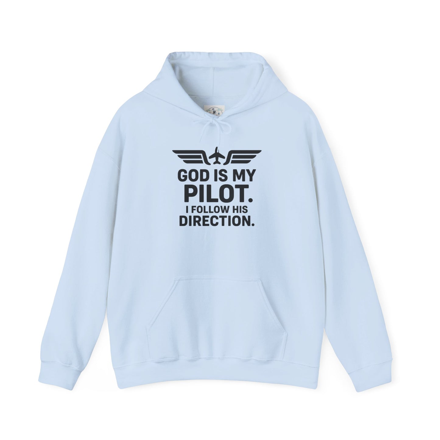 God Is My Pilot hoodie | Faith Pilot Sweatshirt, Aviation Christian Apparel