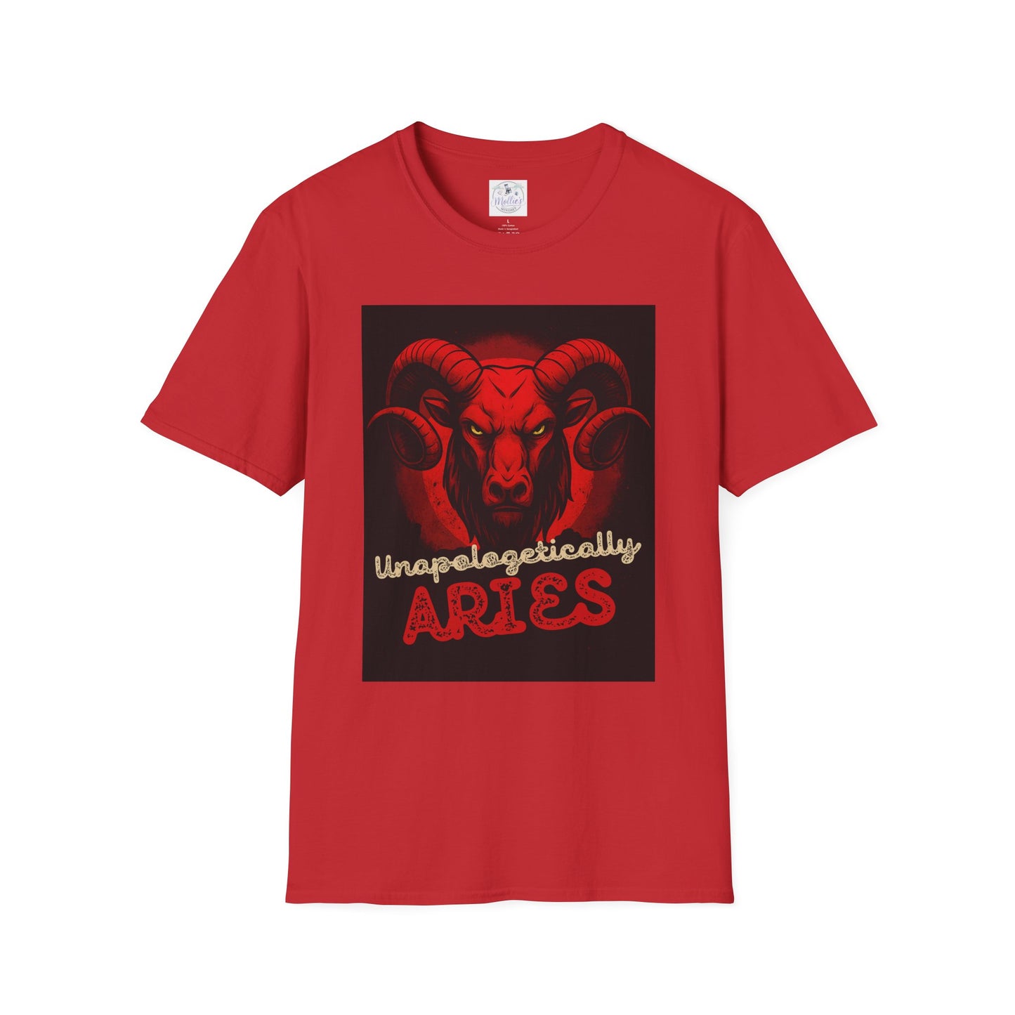 Unapologetically Aries Ram T-Shirt – Bold Zodiac Graphic Tee