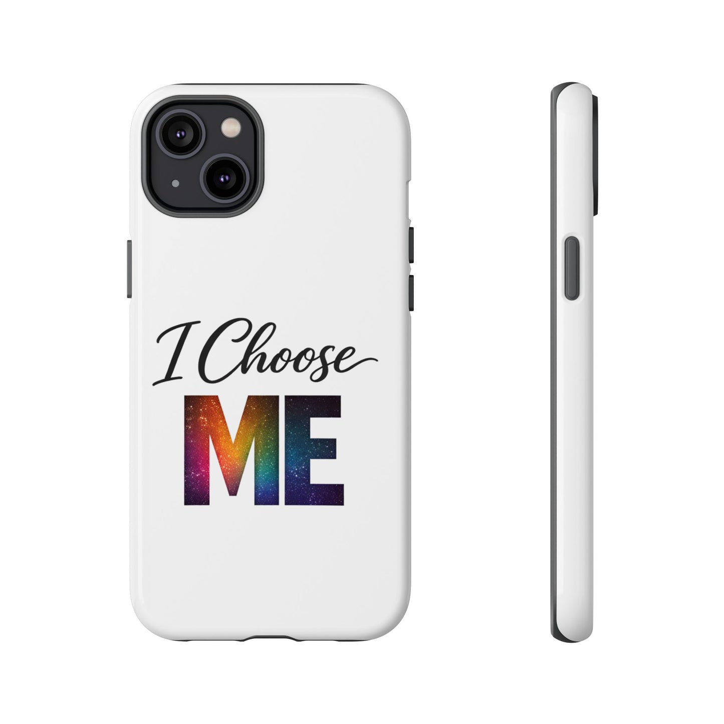 I Choose ME iPhone case | empowerment mobile cover, self-love design