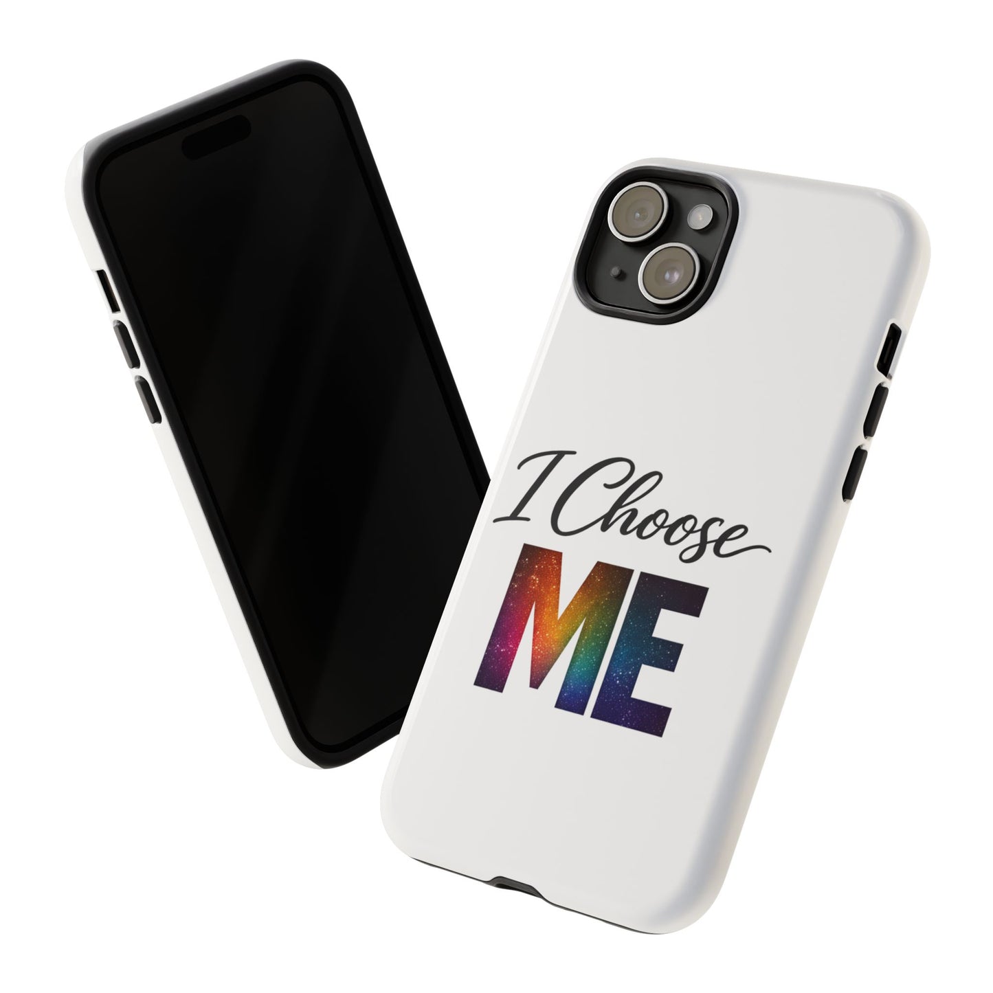I Choose ME iPhone case | empowerment mobile cover, self-love design