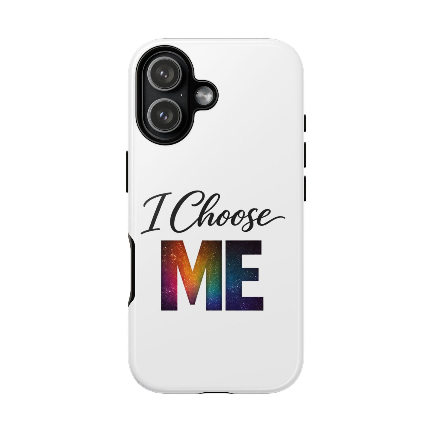 I Choose ME iPhone case | empowerment mobile cover, self-love design
