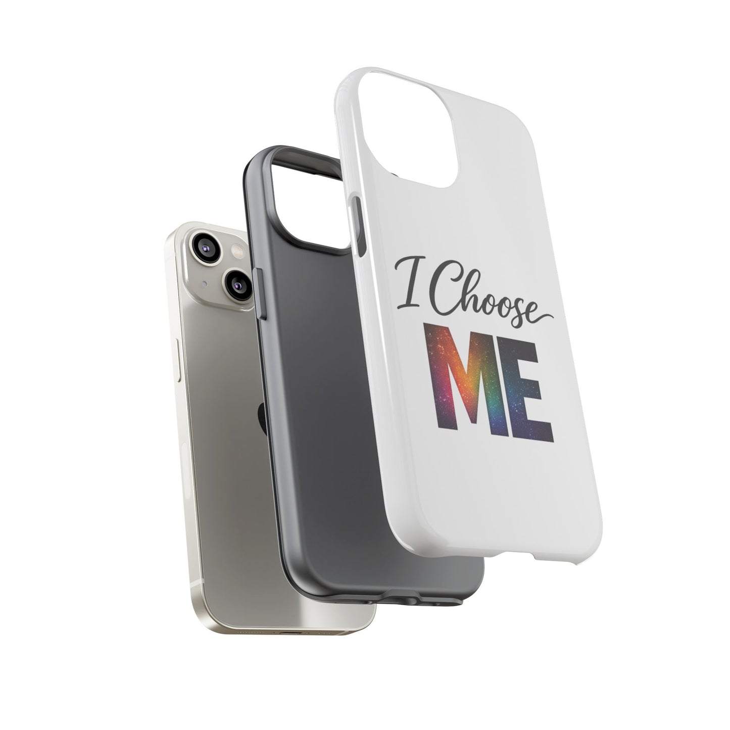 I Choose ME iPhone case | empowerment mobile cover, self-love design