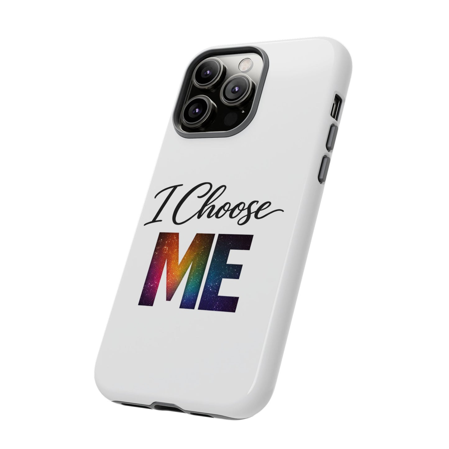 I Choose ME iPhone case | empowerment mobile cover, self-love design