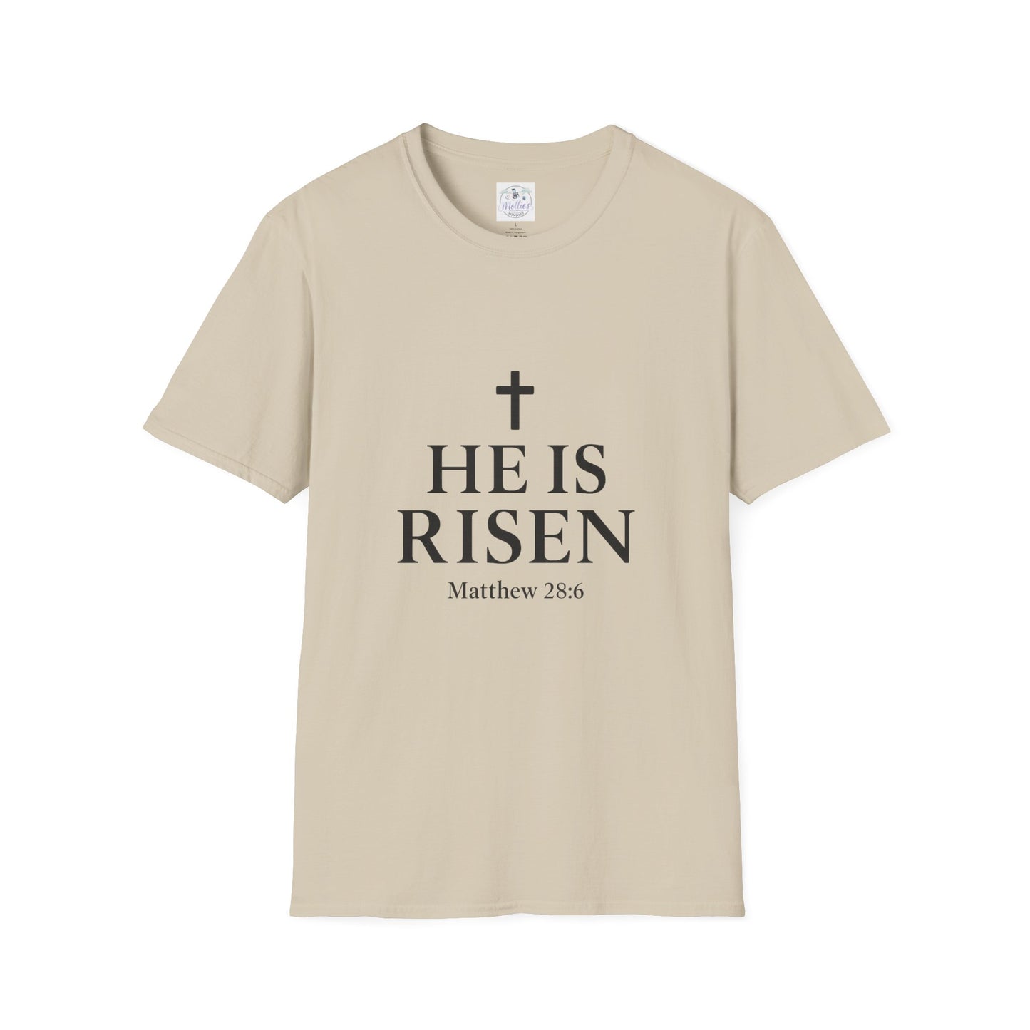 "He Is Risen" T-Shirt | Inspirational Christian Resurrection Tee