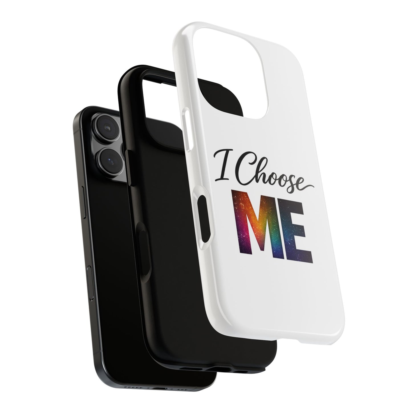 I Choose ME iPhone case | empowerment mobile cover, self-love design