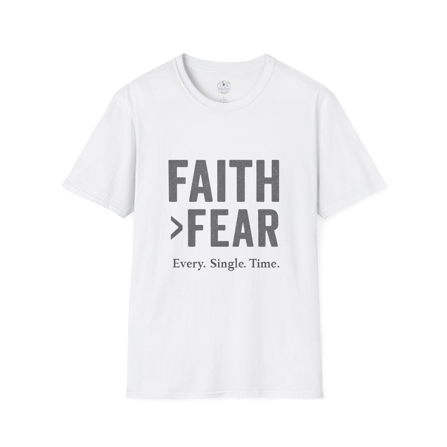 "Faith Over Fear" T-Shirt | Inspirational Christian Tee