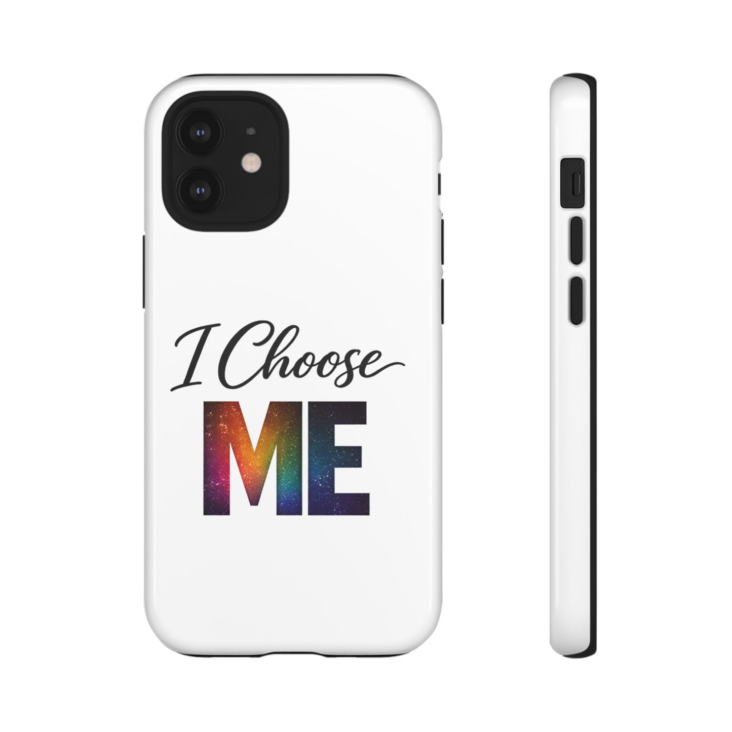 I Choose ME iPhone case | empowerment mobile cover, self-love design