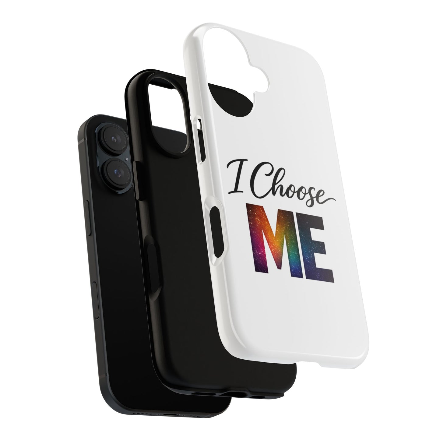 I Choose ME iPhone case | empowerment mobile cover, self-love design