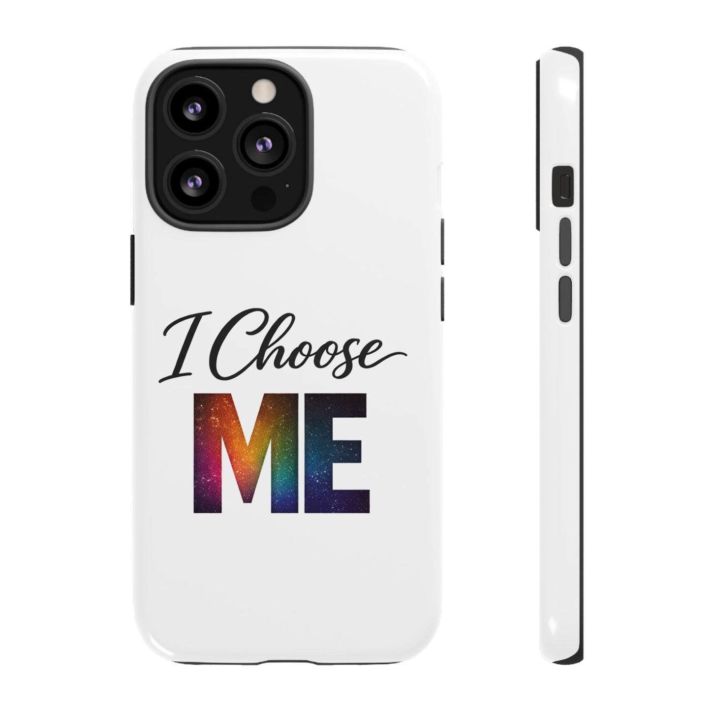 I Choose ME iPhone case | empowerment mobile cover, self-love design