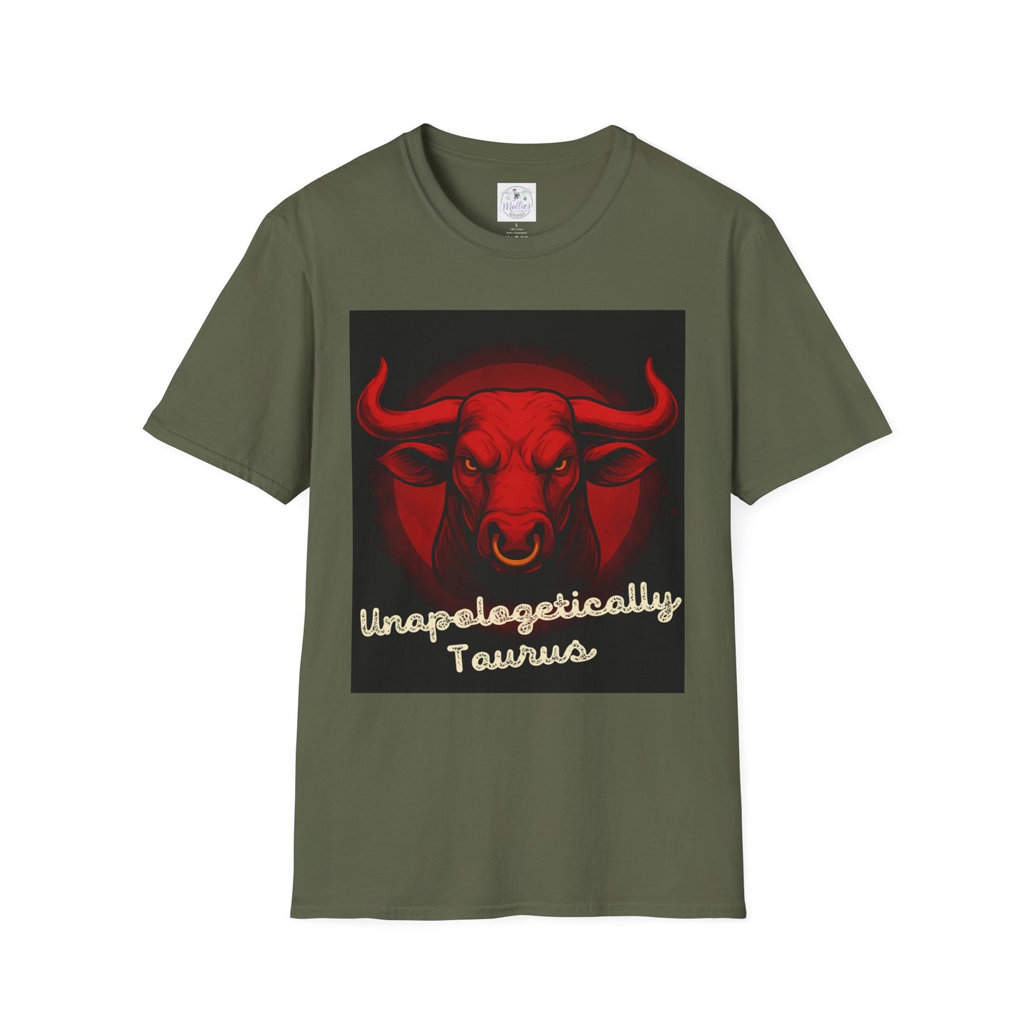 Unapologetically Taurus Bull T-Shirt | Bold Zodiac Earth Sign Tee