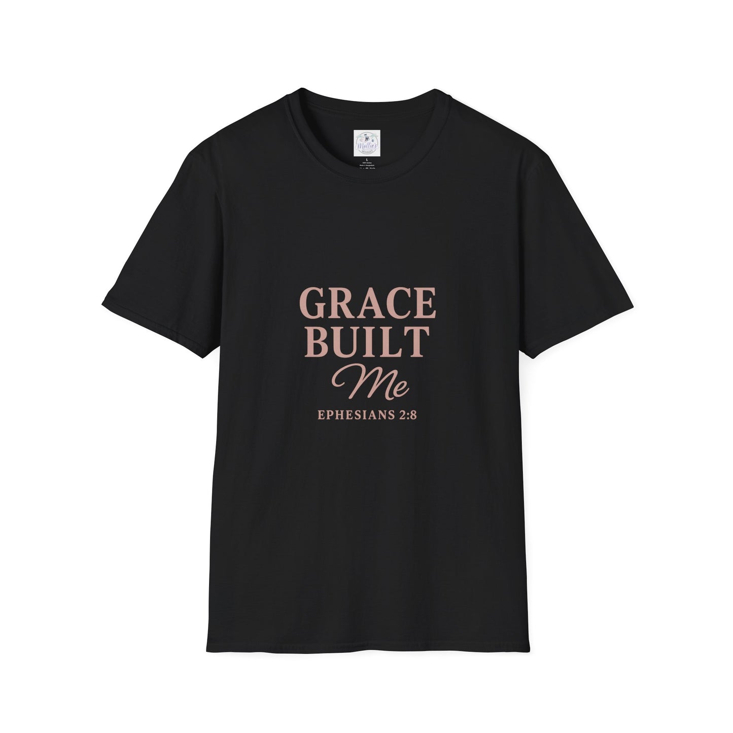"Grace Built" T-Shirt | Inspirational Christian Graphic Tee
