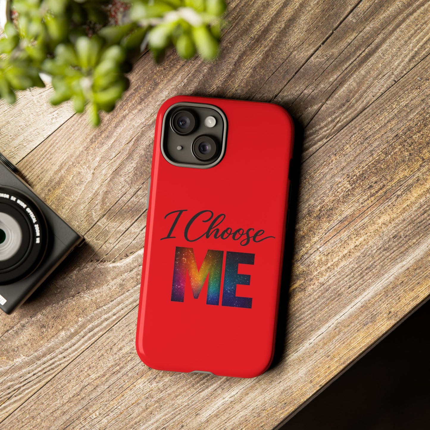 I Choose Me phone case | motivational self love design