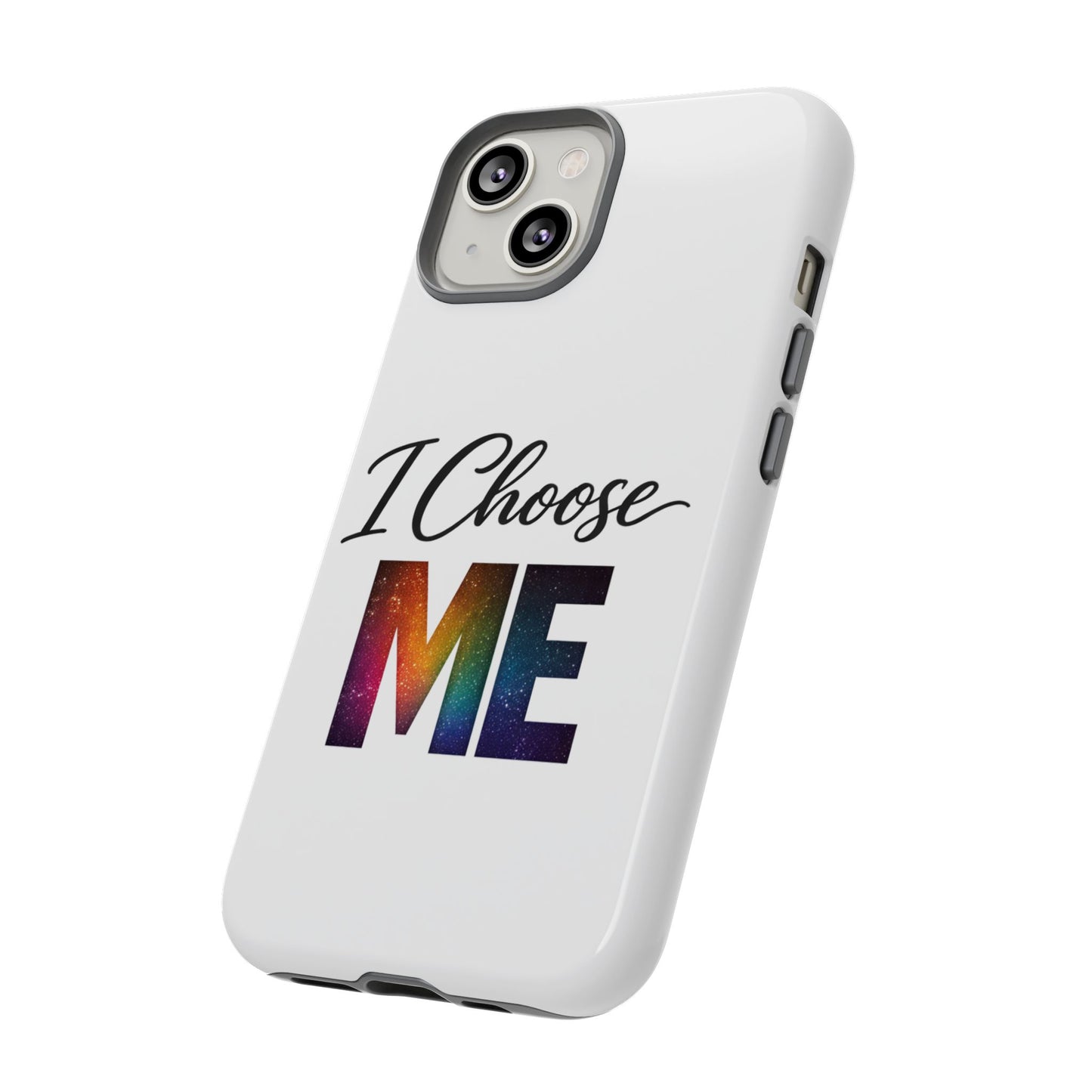 I Choose ME iPhone case | empowerment mobile cover, self-love design