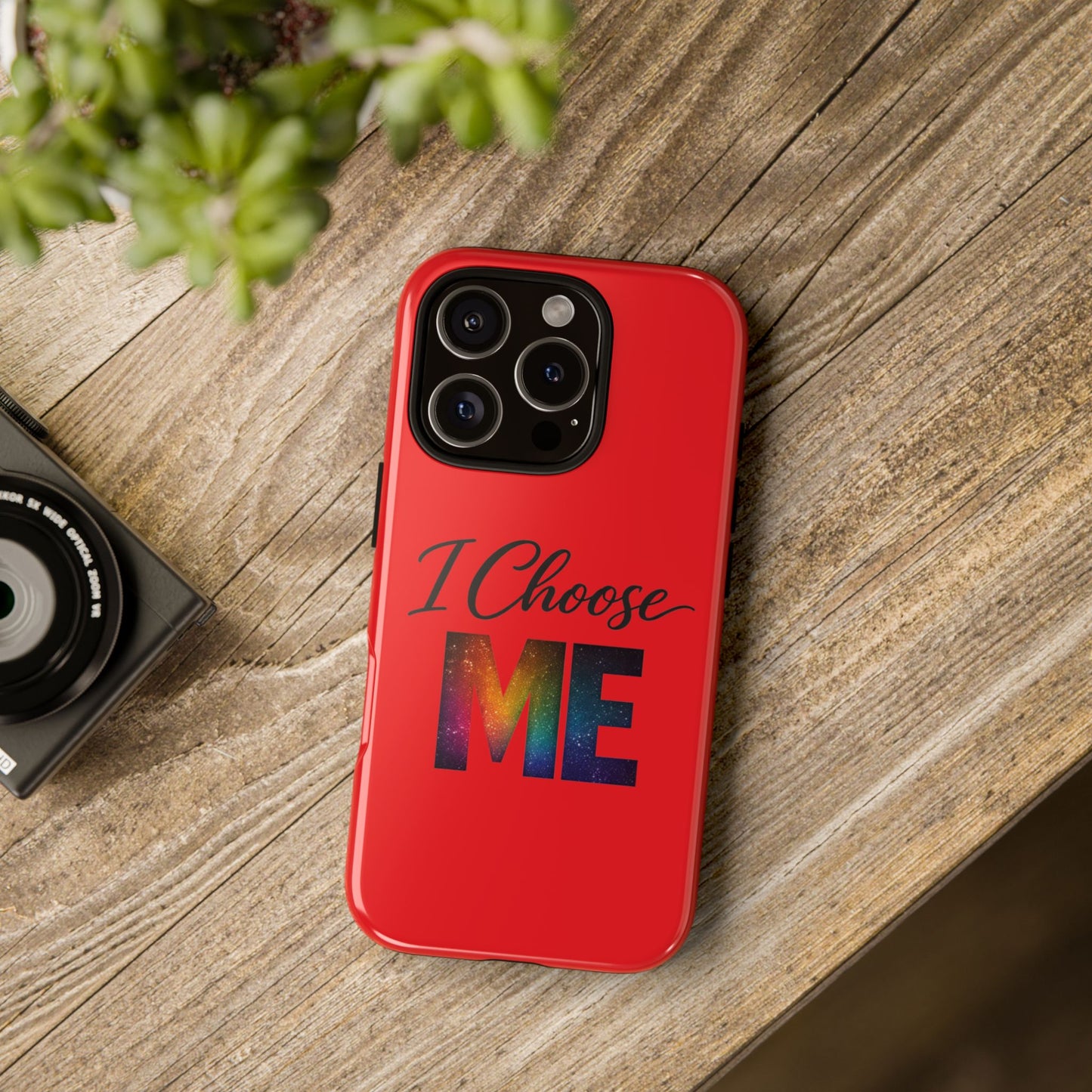 I Choose Me phone case | motivational self love design