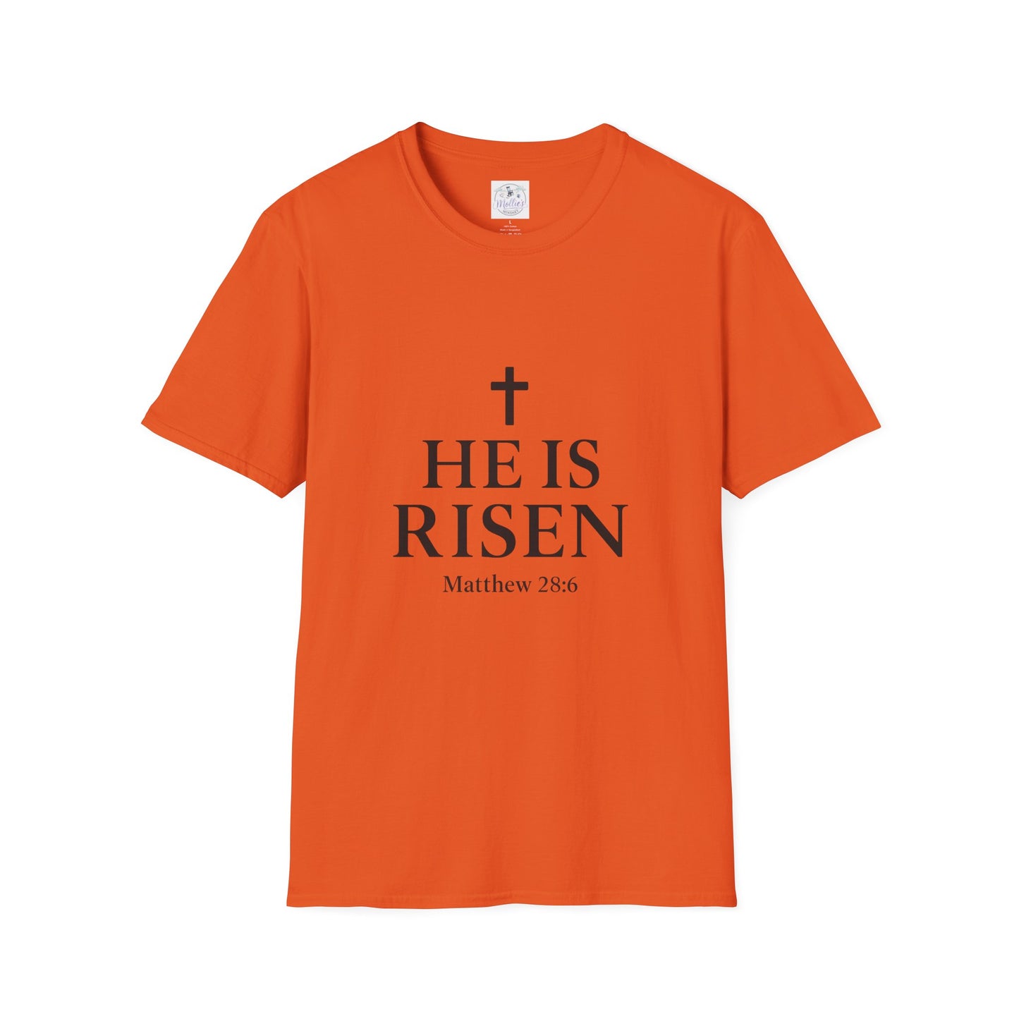 "He Is Risen" T-Shirt | Inspirational Christian Resurrection Tee