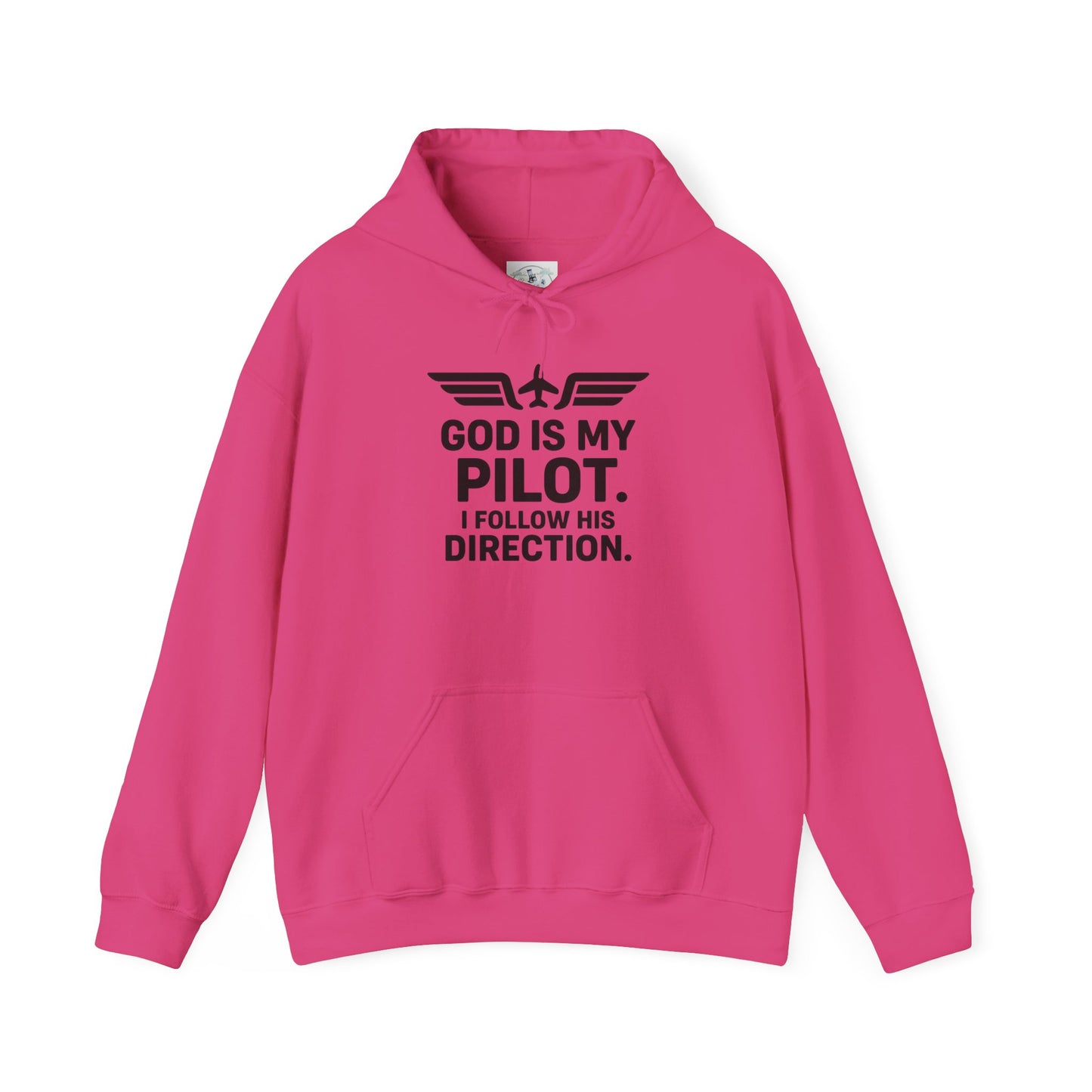 God Is My Pilot hoodie | Faith Pilot Sweatshirt, Aviation Christian Apparel