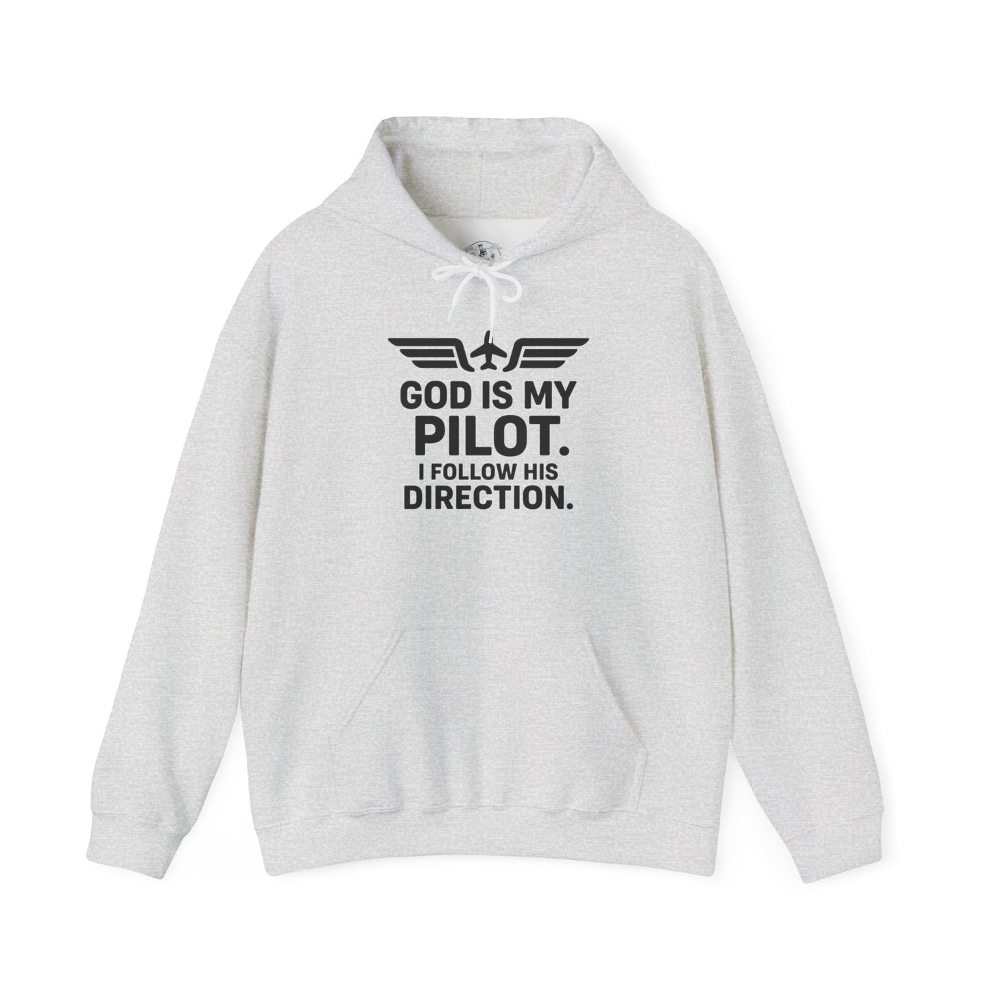God Is My Pilot hoodie | Faith Pilot Sweatshirt, Aviation Christian Apparel