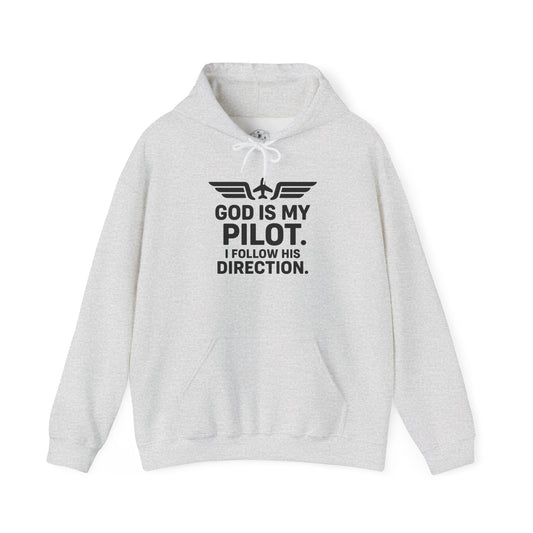 God Is My Pilot hoodie | Faith Pilot Sweatshirt, Aviation Christian Apparel