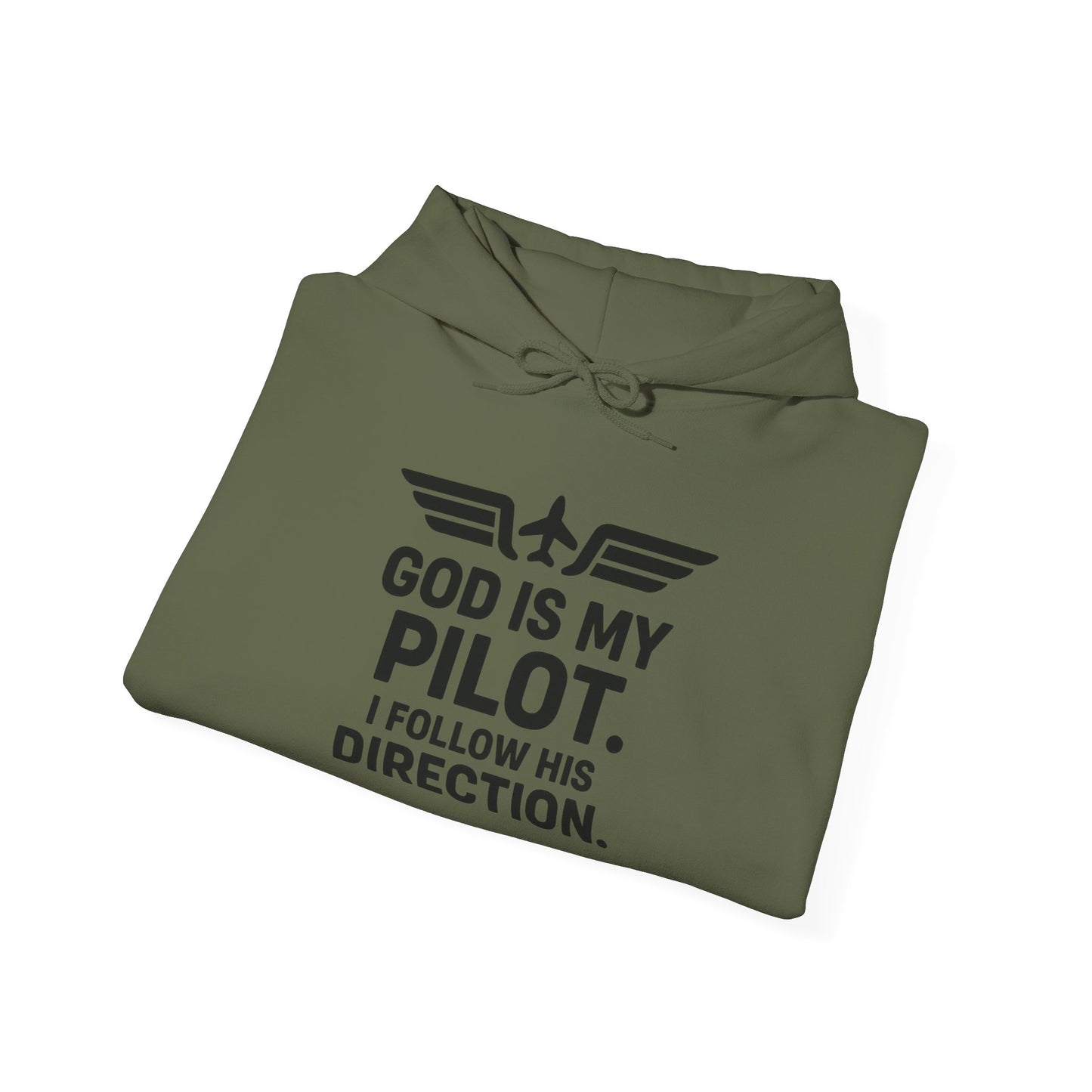 God Is My Pilot hoodie | Faith Pilot Sweatshirt, Aviation Christian Apparel