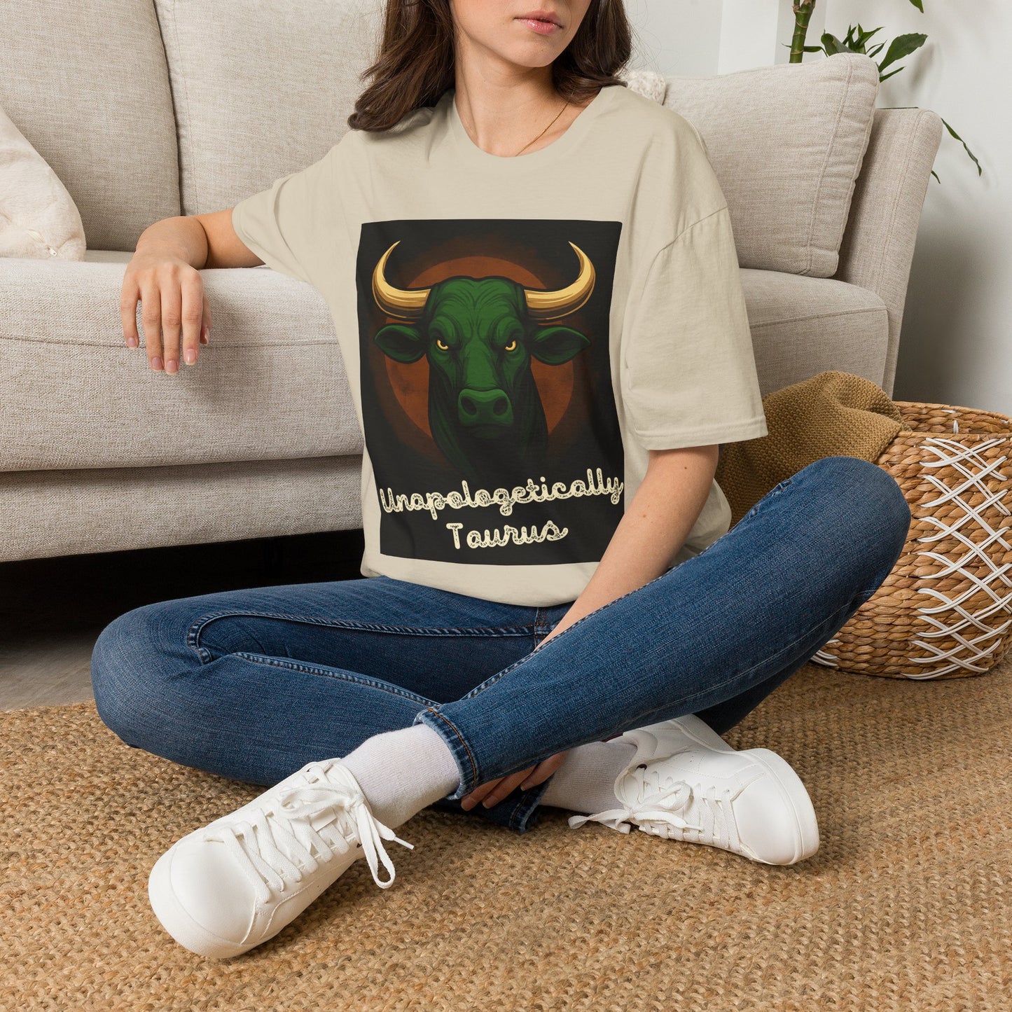 Unapologetically Green Bull Taurus T-Shirt | Zodiac Sign Shirt | Astrology Gift for Taurus Men & Women