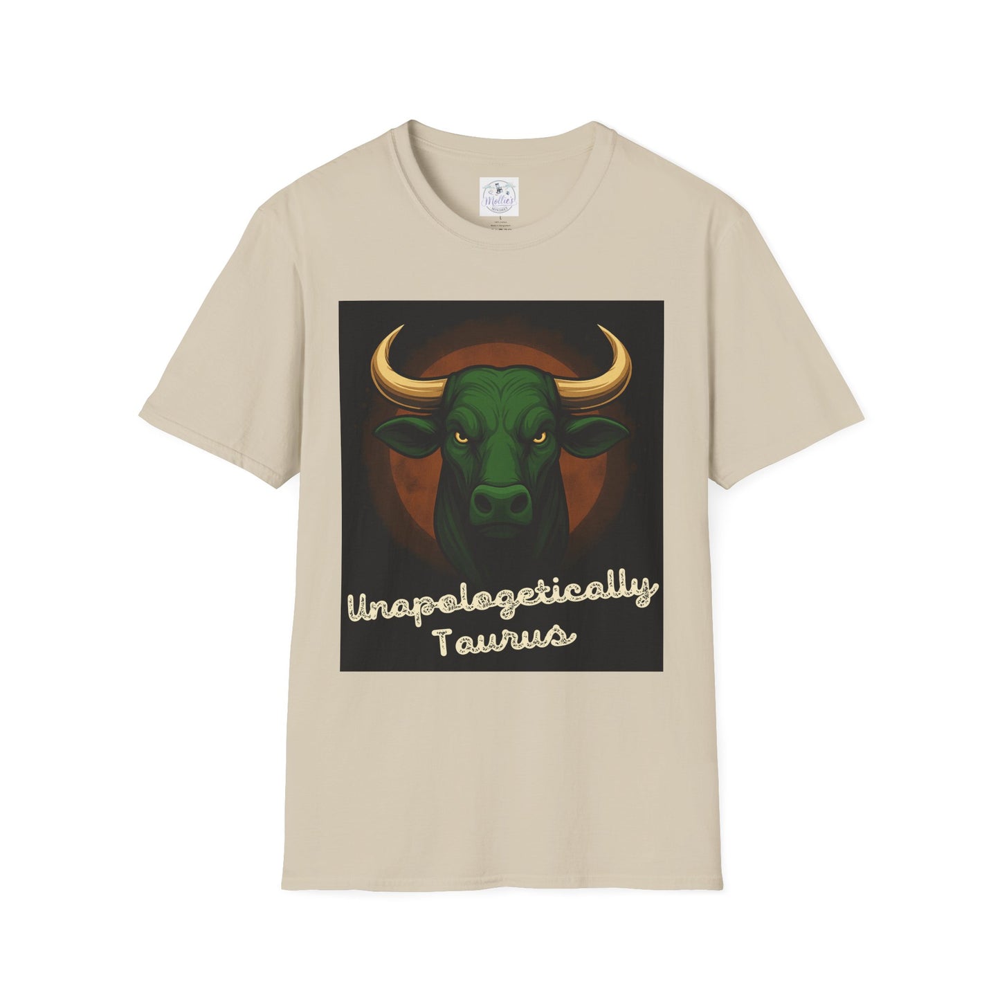 Unapologetically Green Bull Taurus T-Shirt | Zodiac Sign Shirt | Astrology Gift for Taurus Men & Women