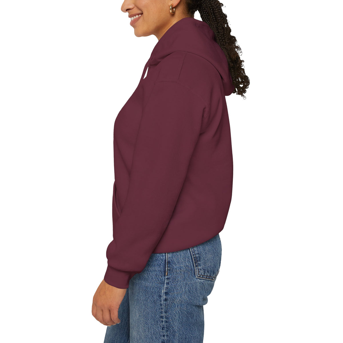 Identity Statement Hoodie — "Your Opinion Ain't My Identity." Casual Empowerment Pullover