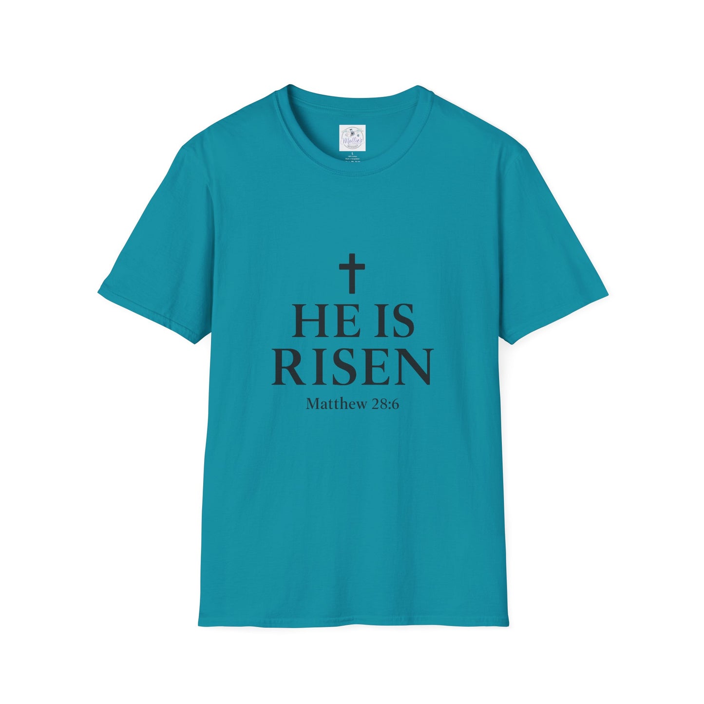 "He Is Risen" T-Shirt | Inspirational Christian Resurrection Tee