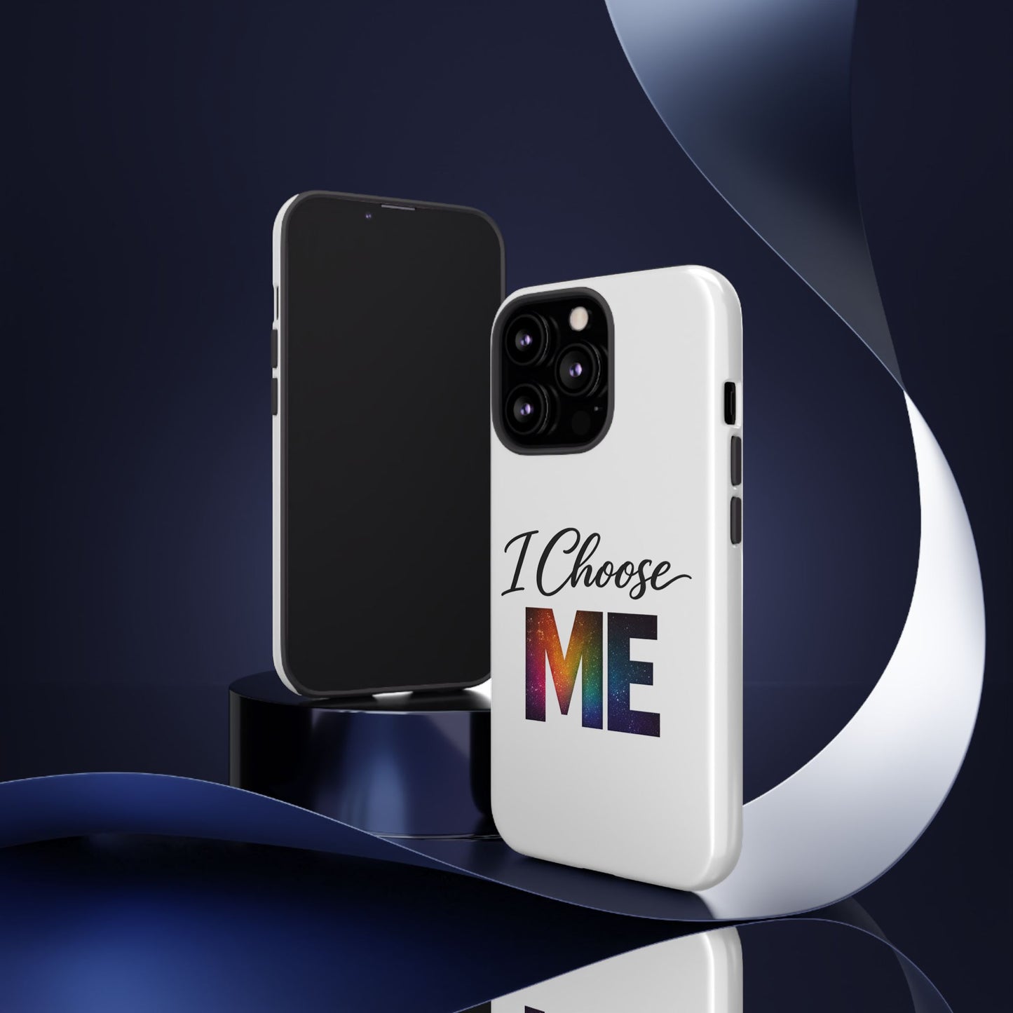 I Choose ME iPhone case | empowerment mobile cover, self-love design