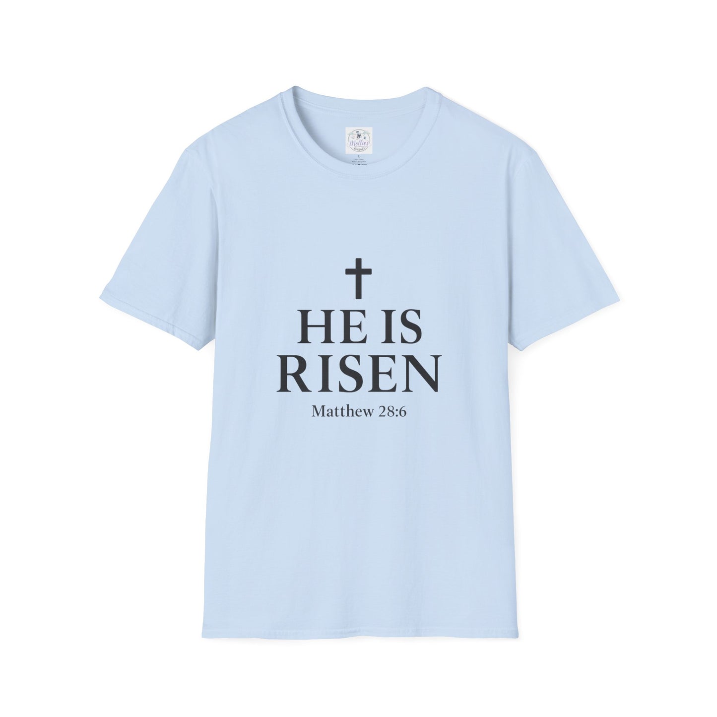 "He Is Risen" T-Shirt | Inspirational Christian Resurrection Tee