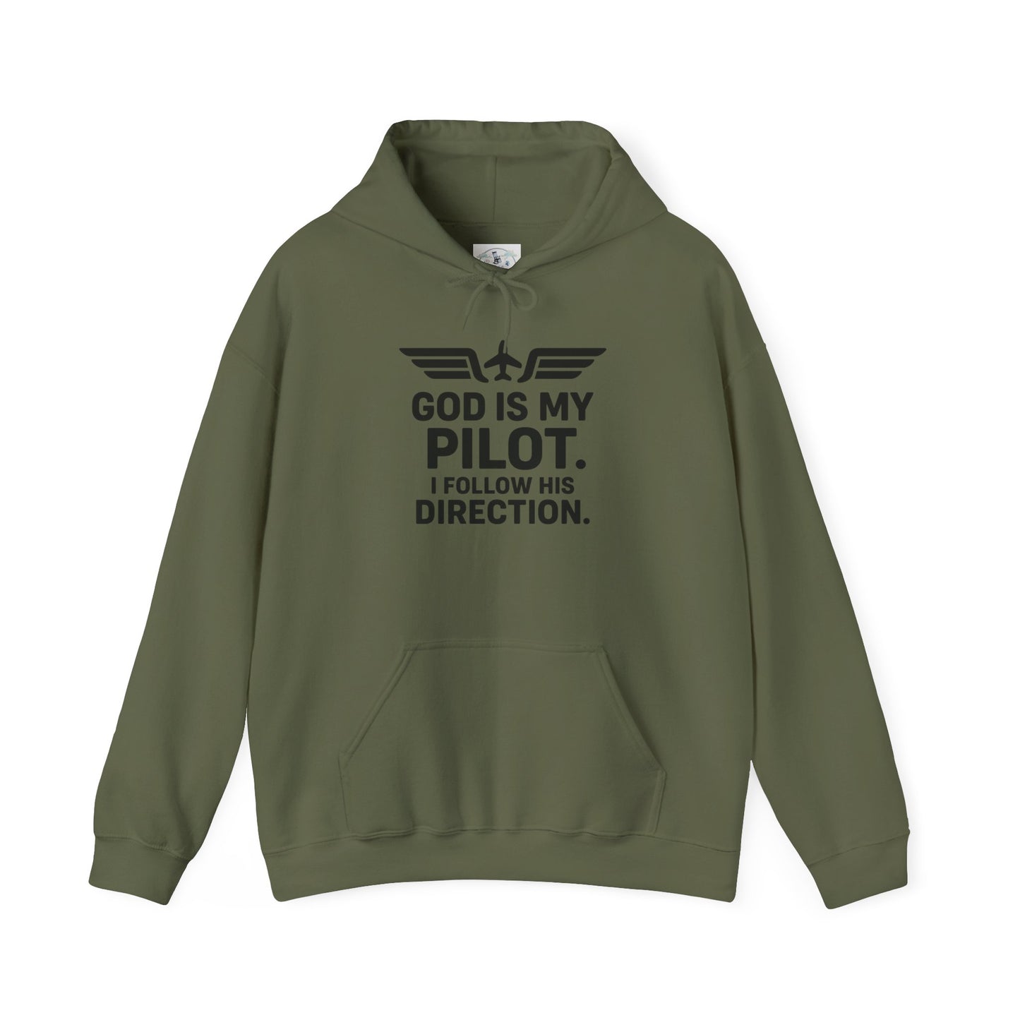 God Is My Pilot hoodie | Faith Pilot Sweatshirt, Aviation Christian Apparel