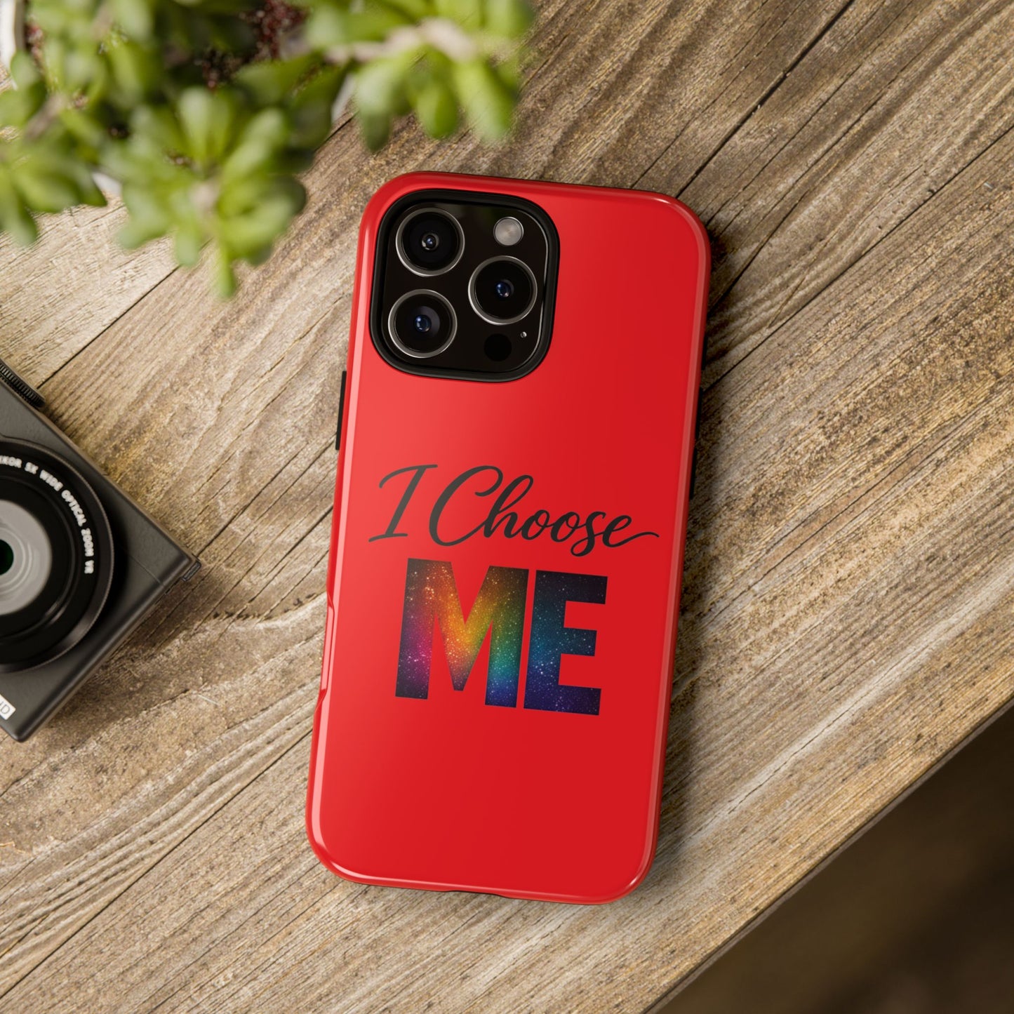 I Choose Me phone case | motivational self love design
