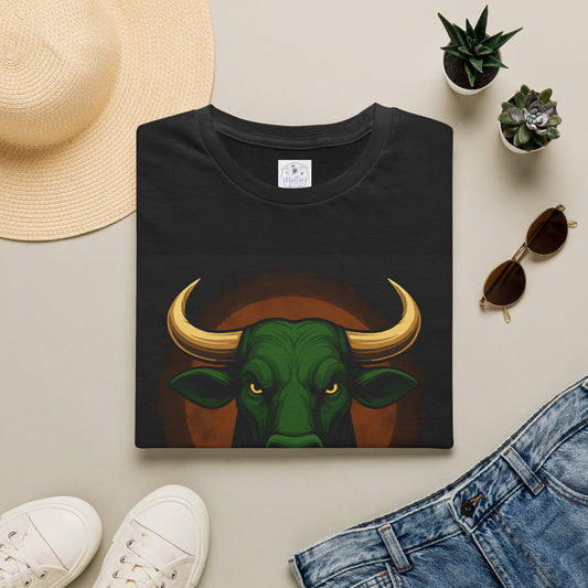 Unapologetically Green Bull Taurus T-Shirt | Zodiac Sign Shirt | Astrology Gift for Taurus Men & Women