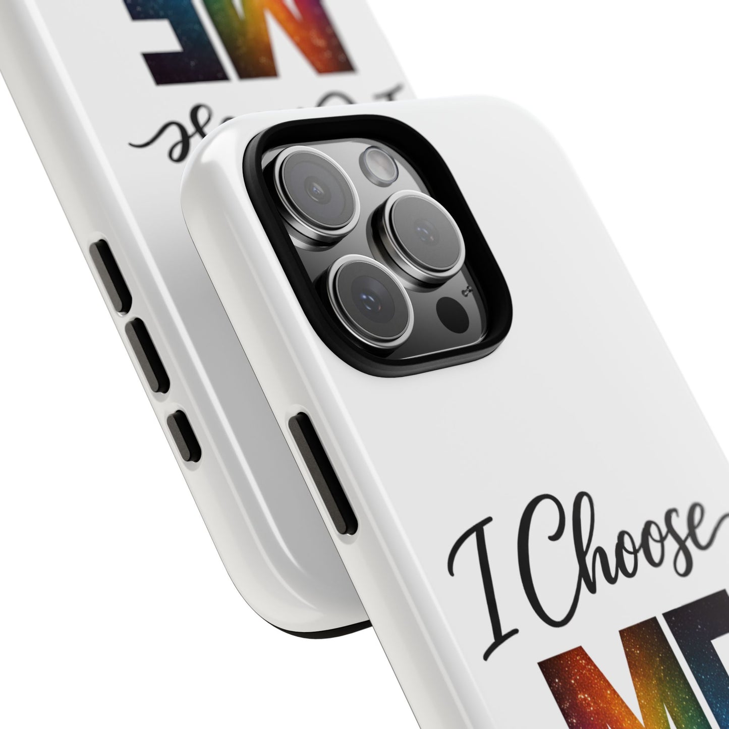 I Choose ME iPhone case | empowerment mobile cover, self-love design