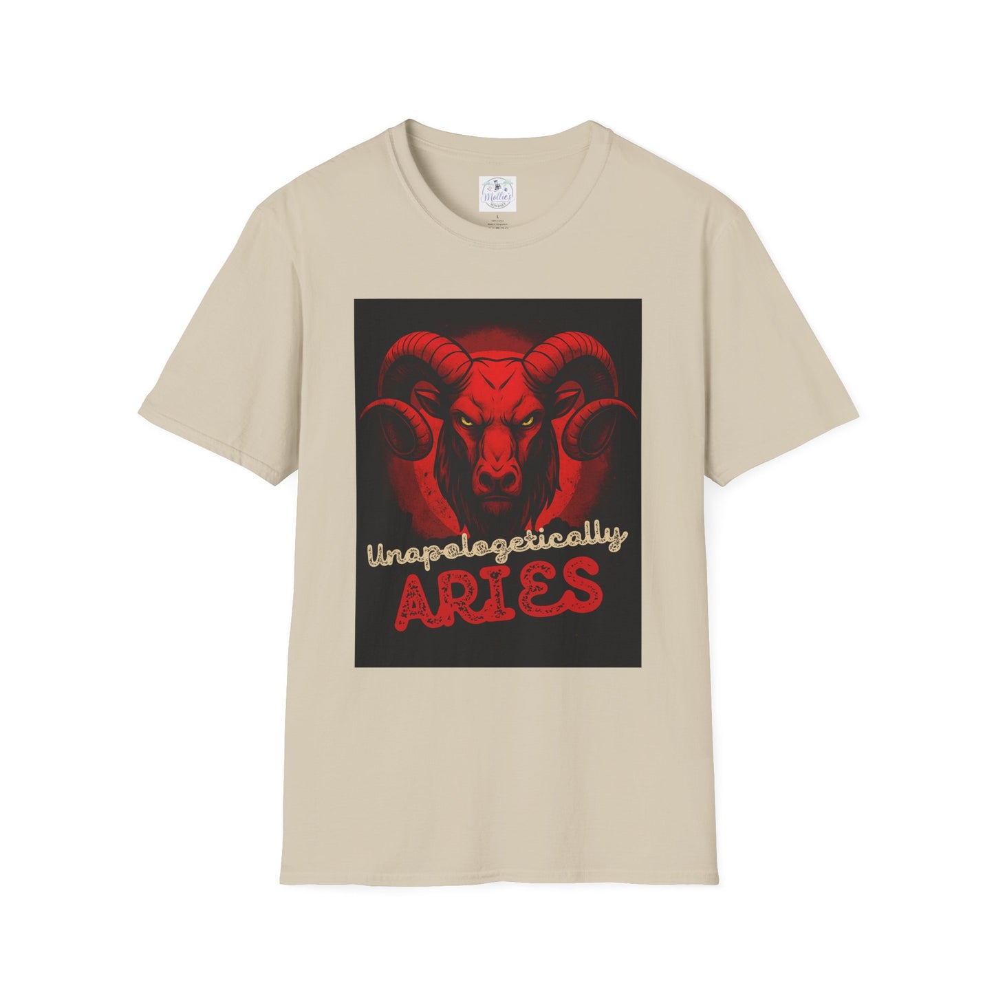 Unapologetically Aries Ram T-Shirt – Bold Zodiac Graphic Tee