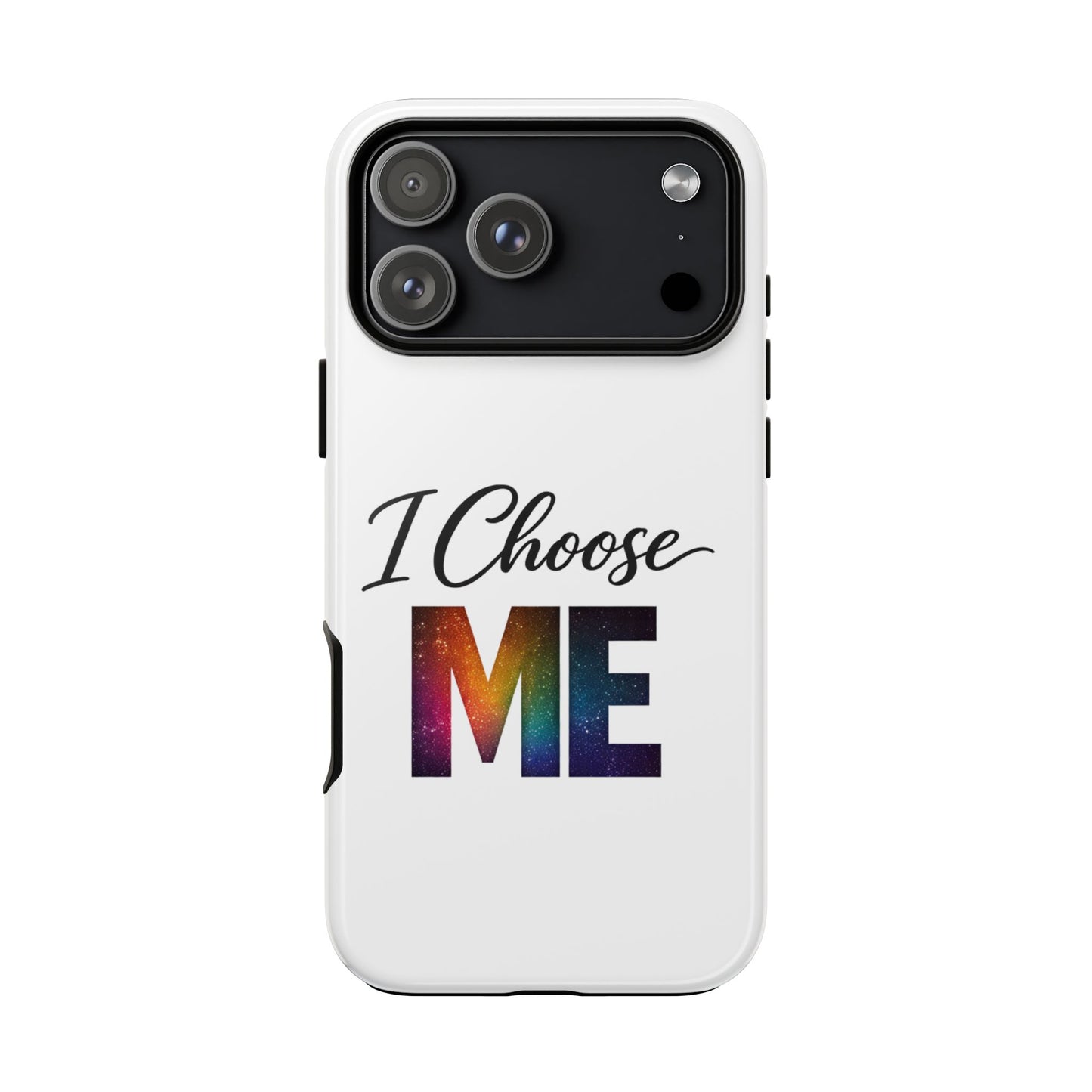 I Choose ME iPhone case | empowerment mobile cover, self-love design