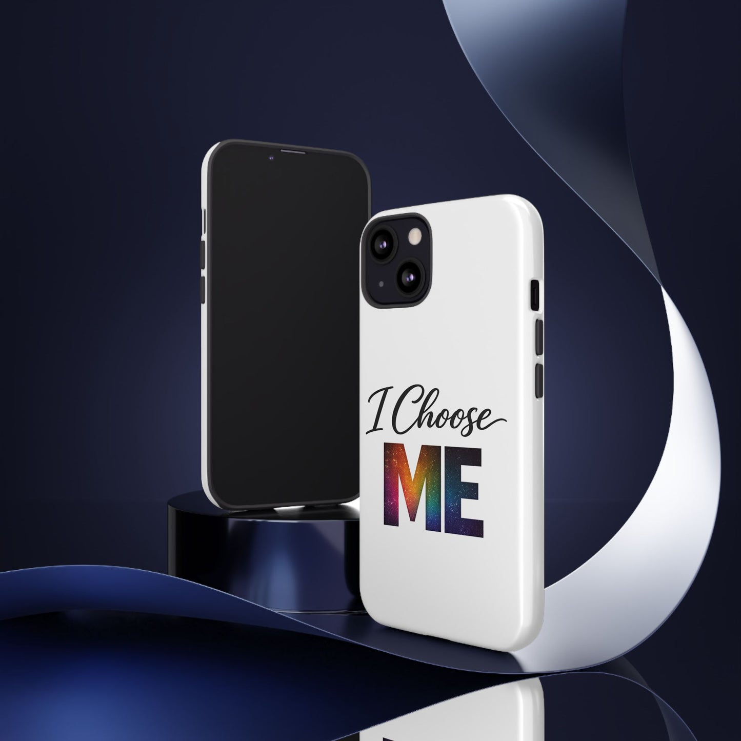 I Choose ME iPhone case | empowerment mobile cover, self-love design