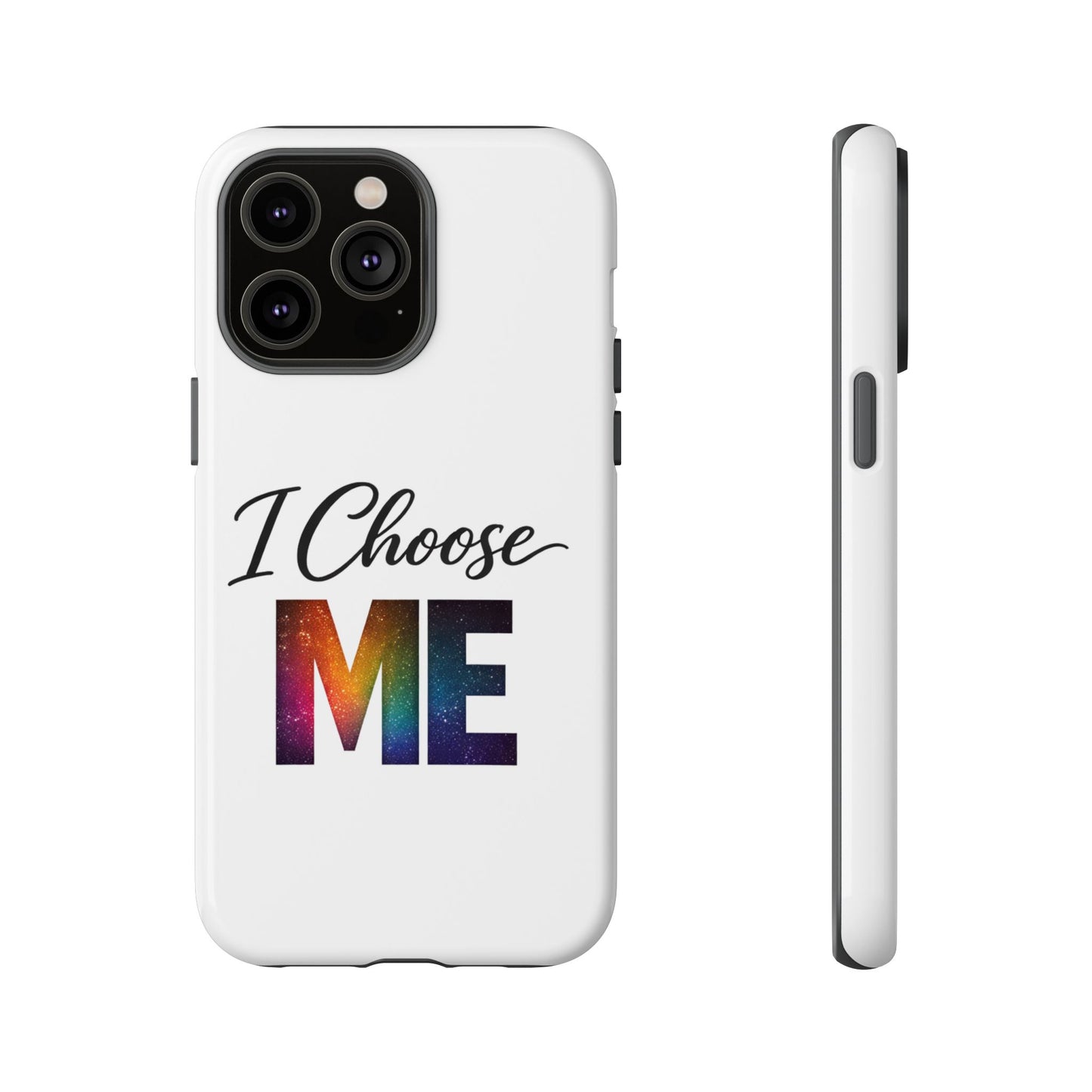 I Choose ME iPhone case | empowerment mobile cover, self-love design