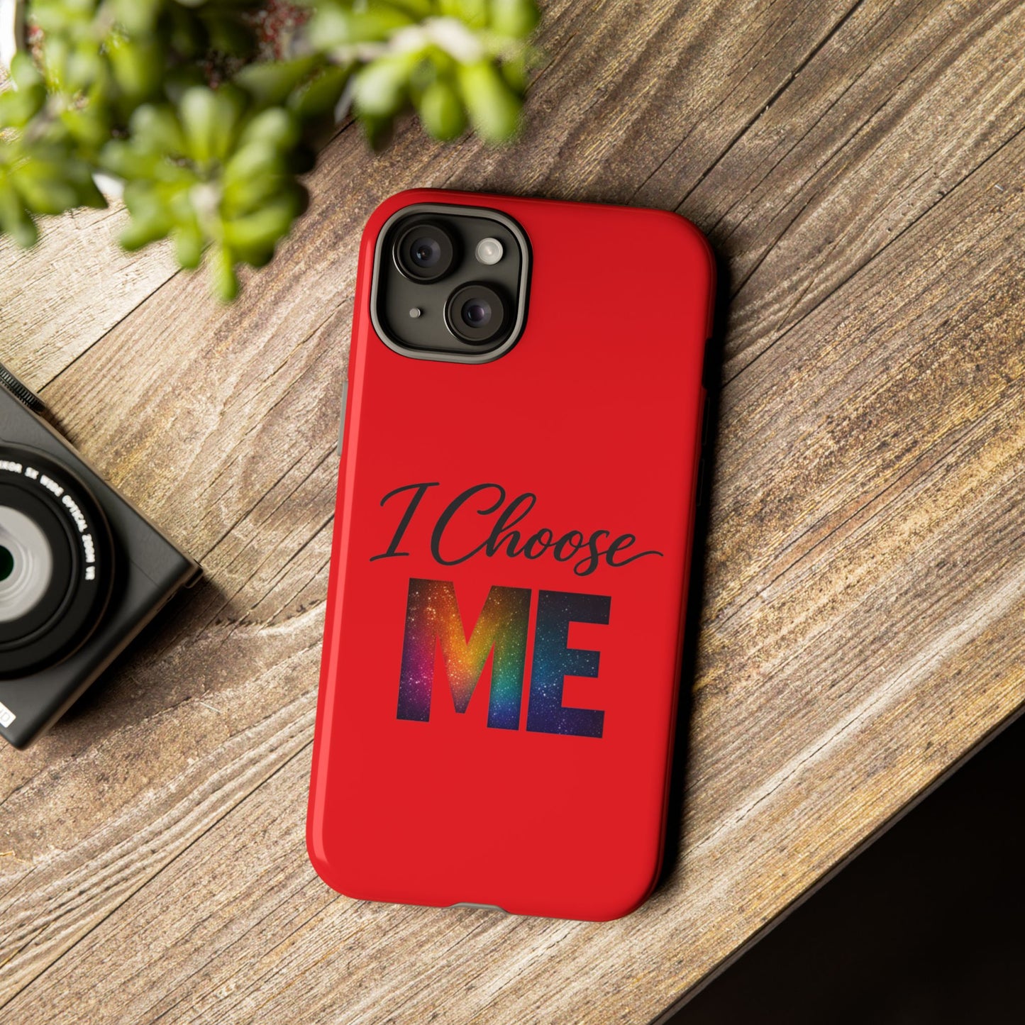 I Choose Me phone case | motivational self love design
