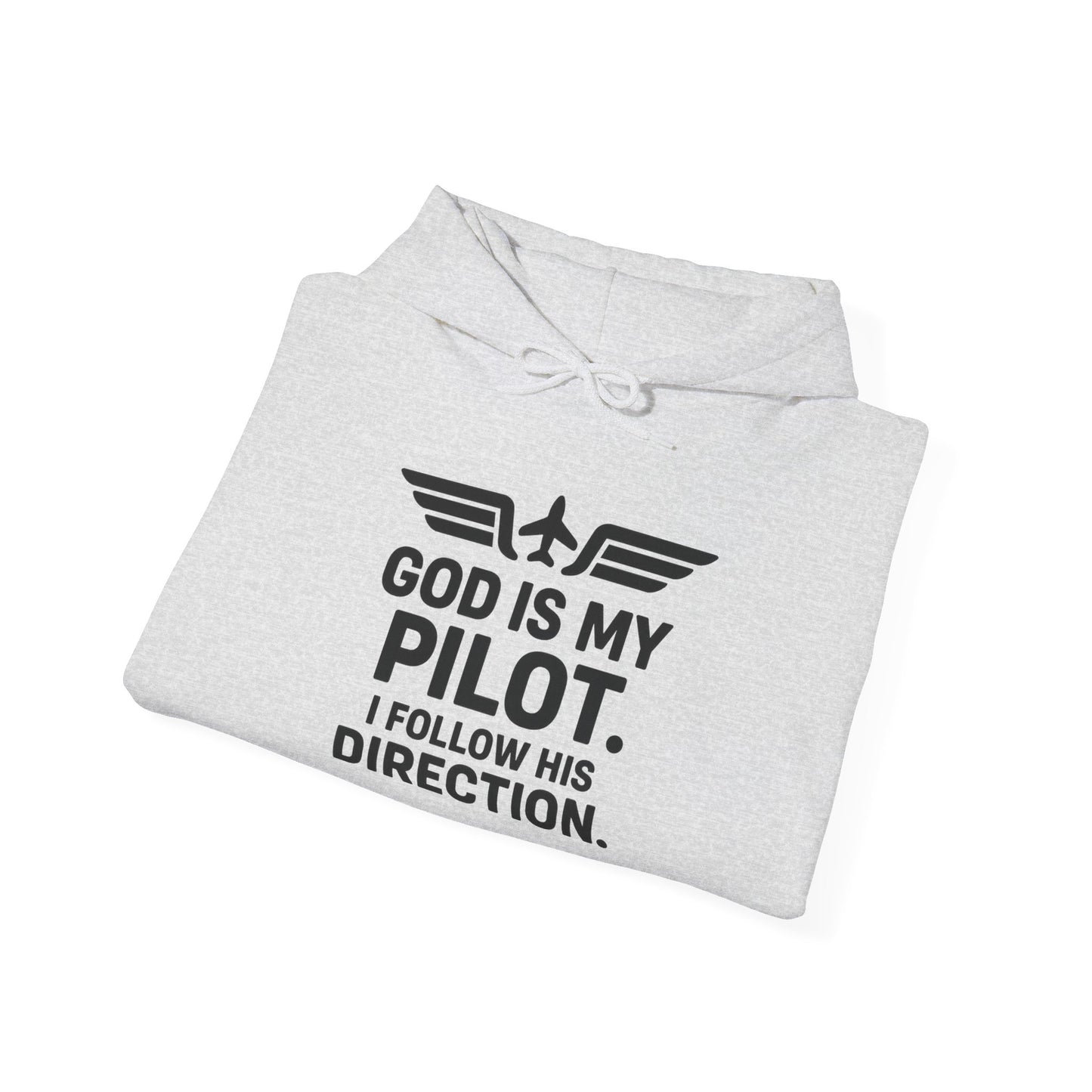 God Is My Pilot hoodie | Faith Pilot Sweatshirt, Aviation Christian Apparel