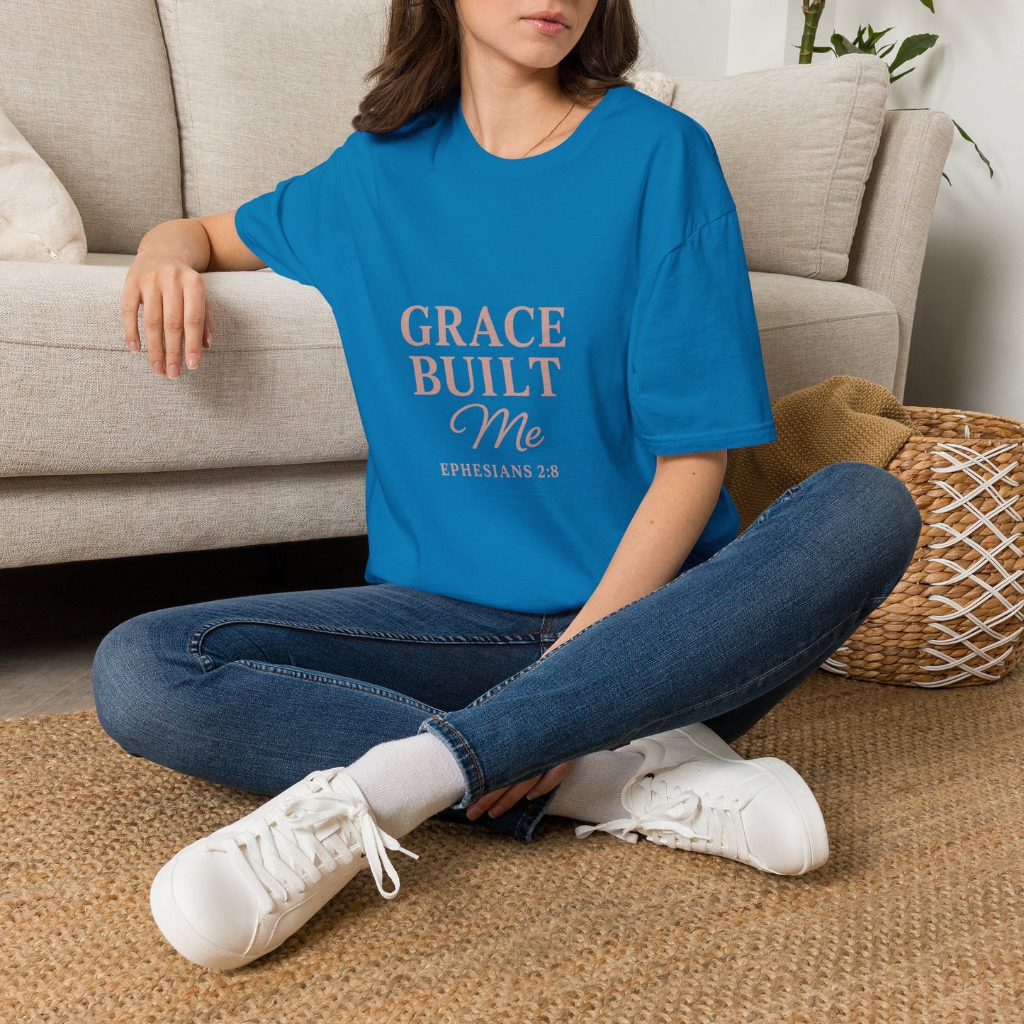 "Grace Built" T-Shirt | Inspirational Christian Graphic Tee